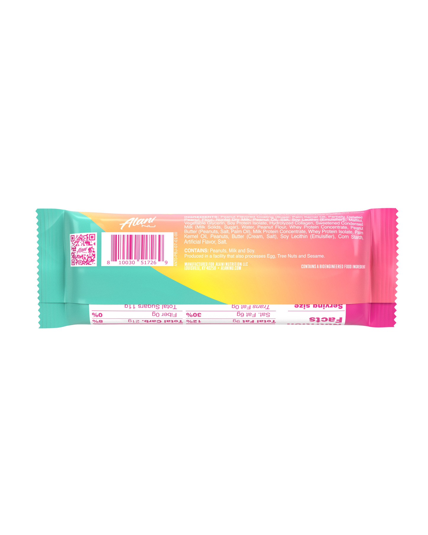 Peanut Butter & Jelly Protein Bars – 12 Pack