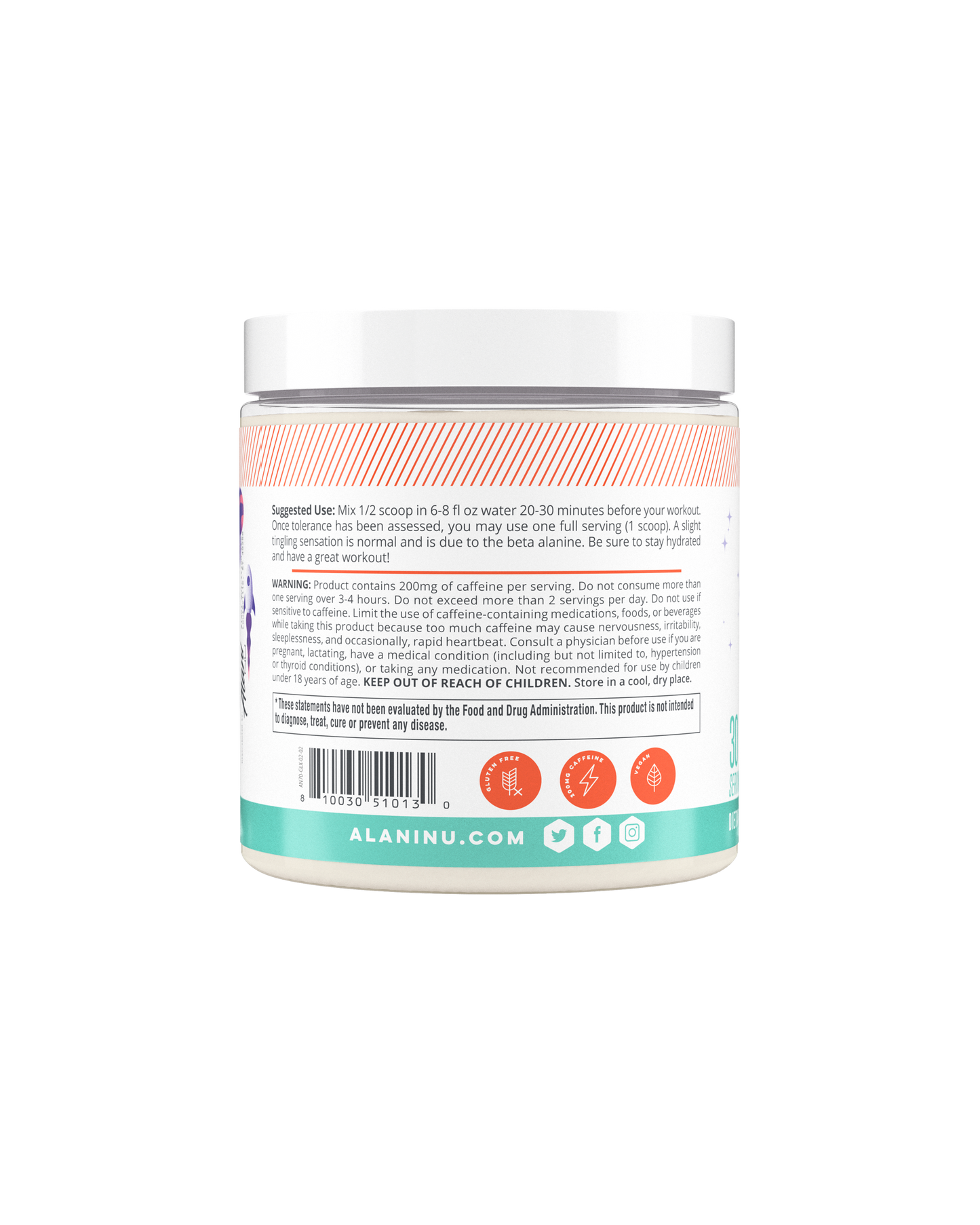 Galaxy Lemonade Pre-Workout Powder - 30 Servings