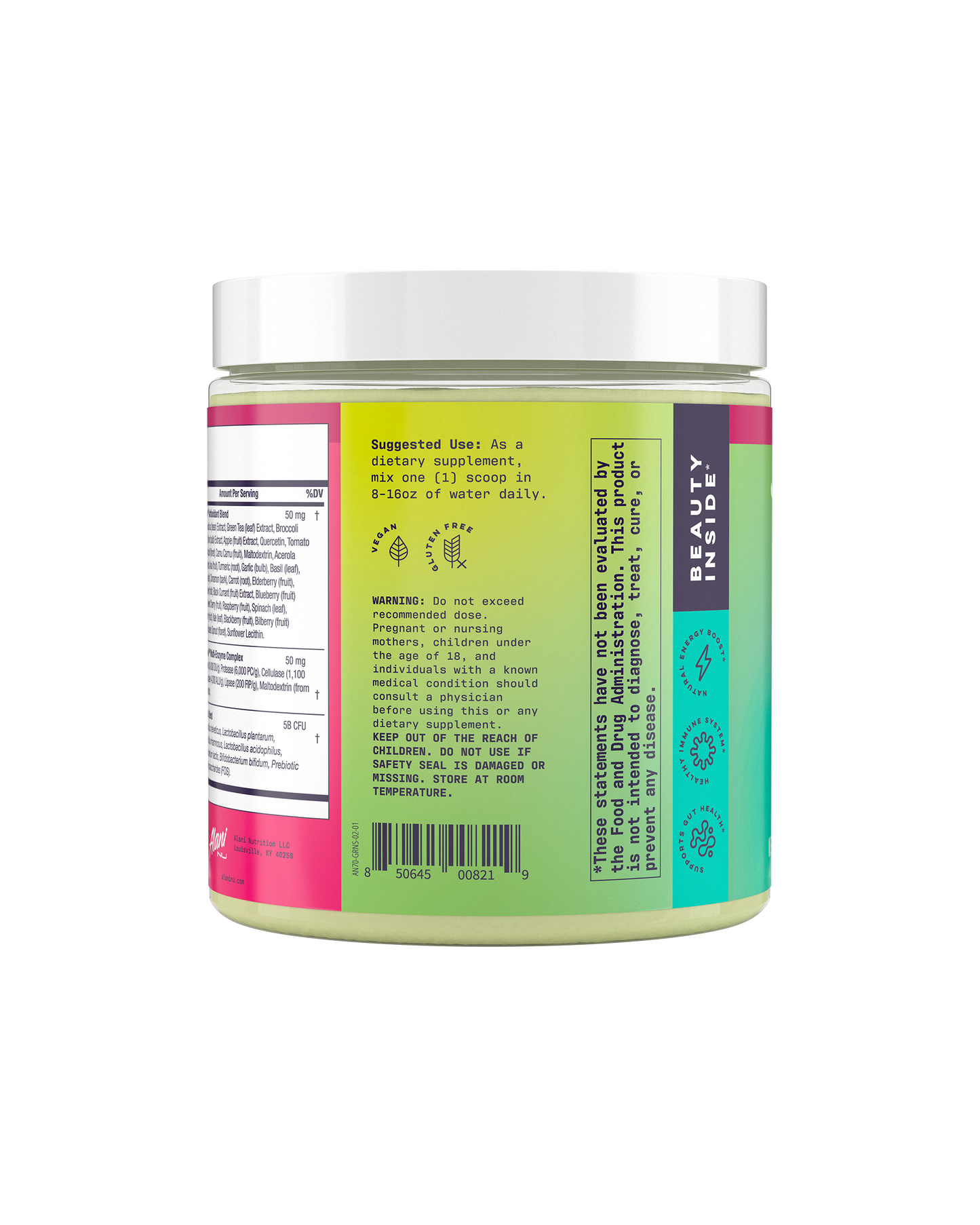 Wild Berry Super Greens Powder - 30 Day Supply