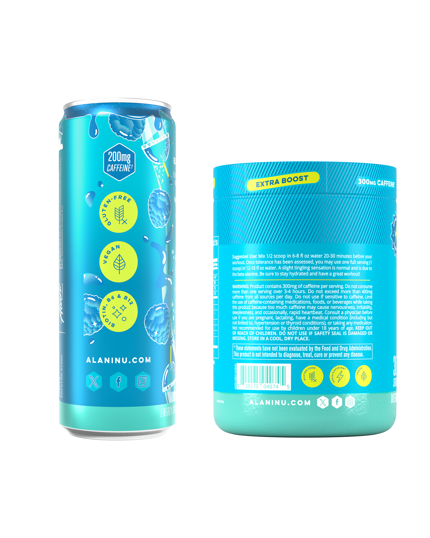 Blue Slush Energy Drink & Pre-Workout+ Bundle