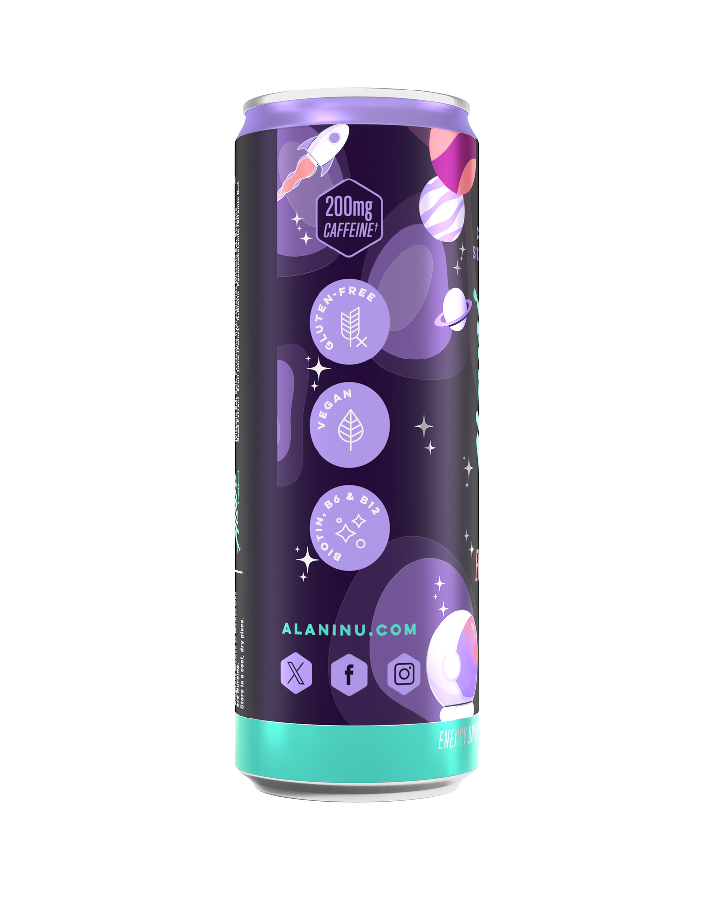 Cosmic Stardust Sugar-Free Energy Drink - 12 Pack