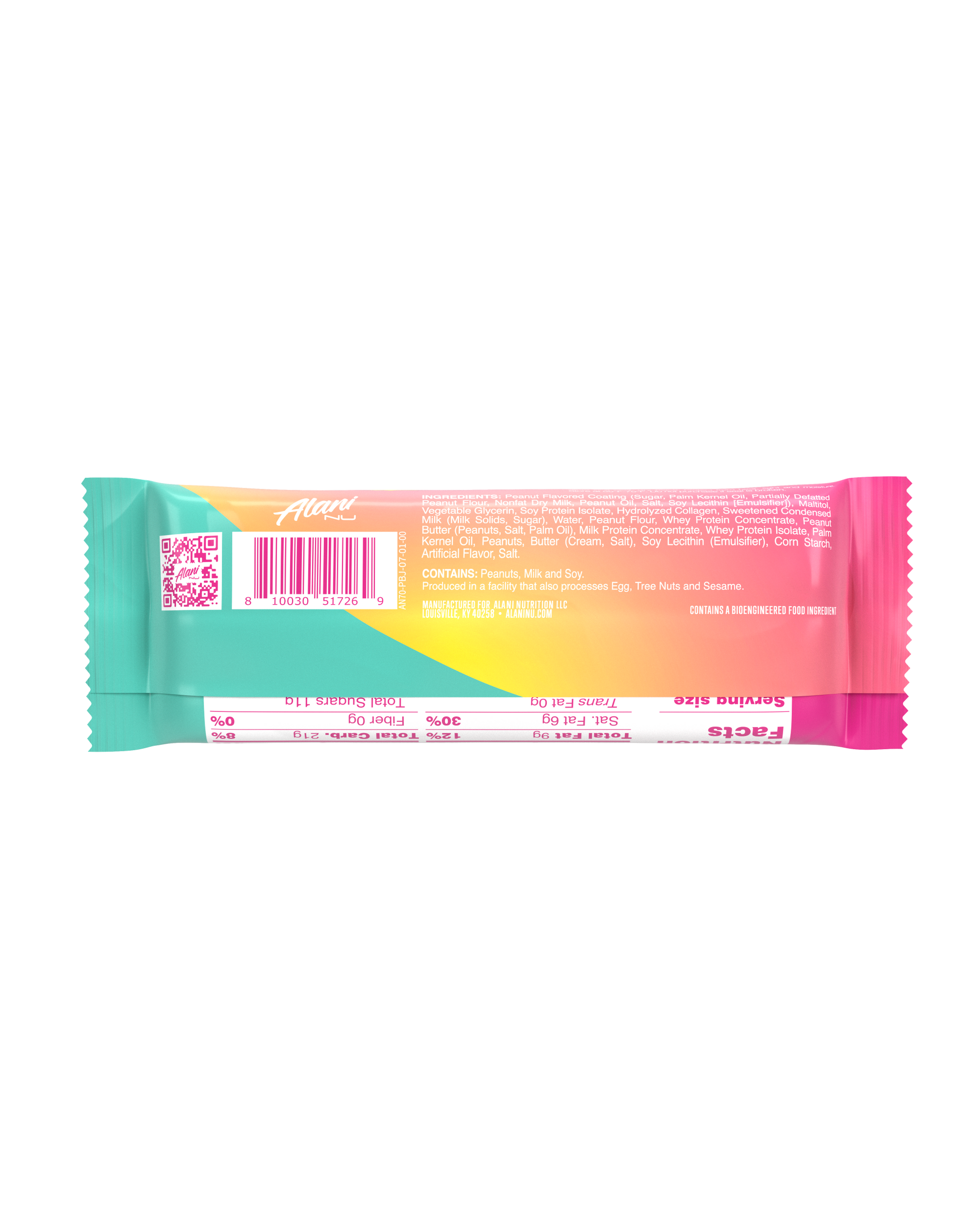 Peanut Butter & Jelly Protein Bars – 12 Pack