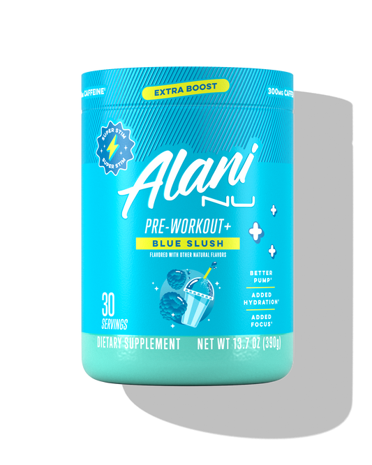 Blue Slush Pre-Workout+ Powder - 30 Servings