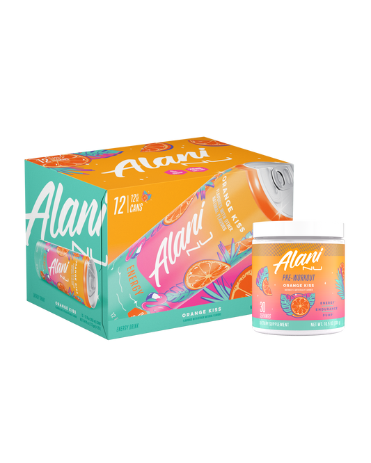Orange Kiss Energy Drink & Pre-Workout Bundle