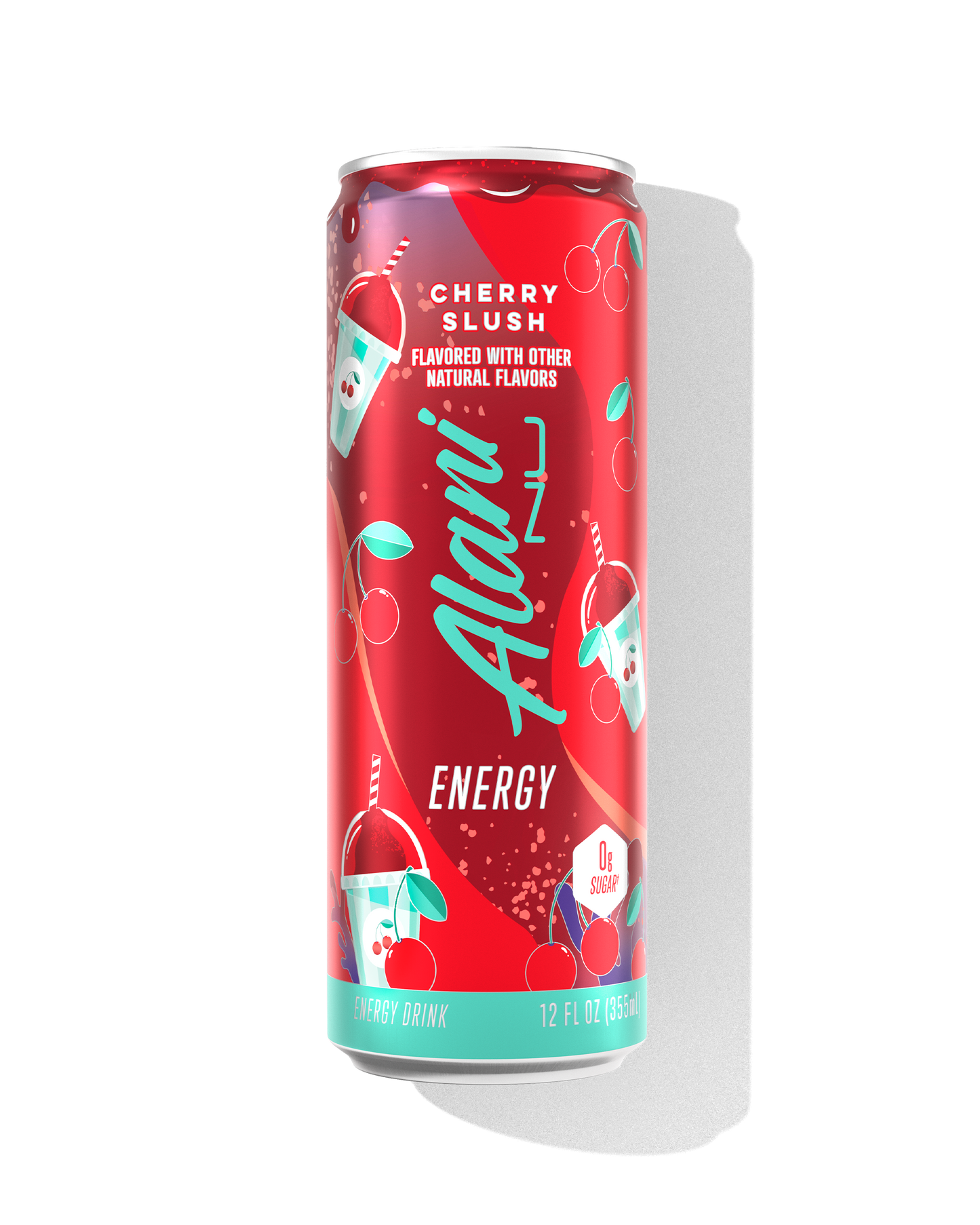 Cherry Slush Zero-Sugar Energy Drink - 12 Pack