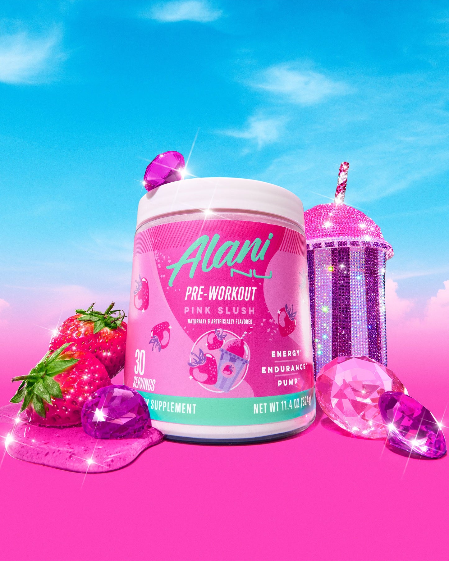 Pink Slush Energy Drink & Pre-Workout Bundle