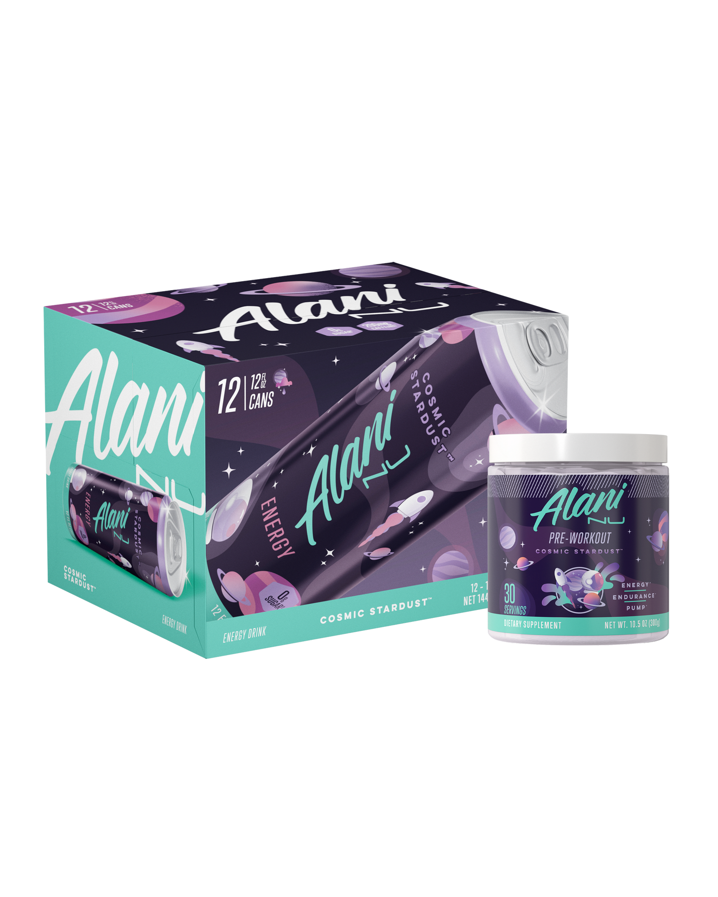 Cosmic Stardust Energy Drink & Pre-Workout Bundle