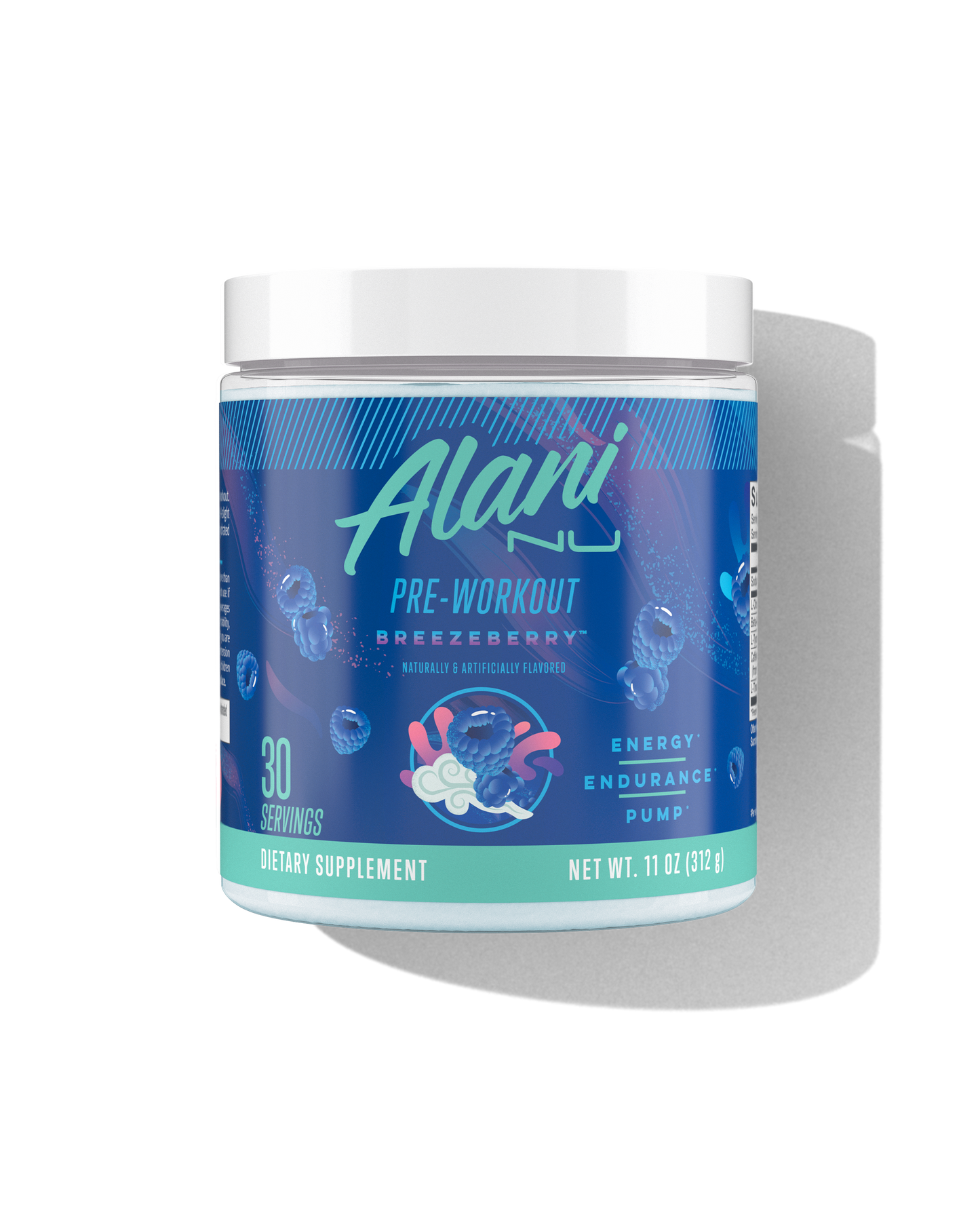 Breezeberry Pre-Workout Powder - 30 Servings