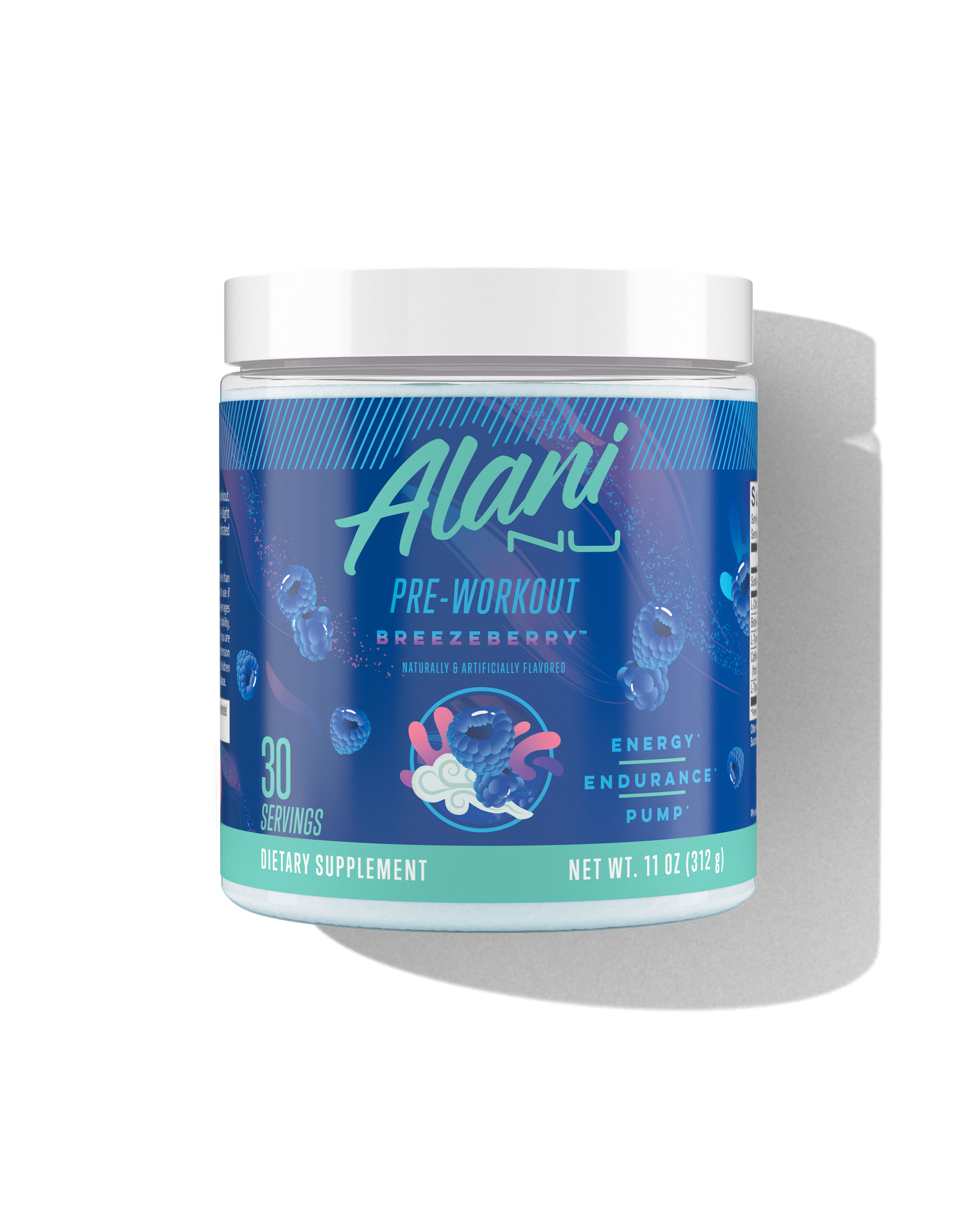 Breezeberry Pre-Workout Powder - 30 Servings