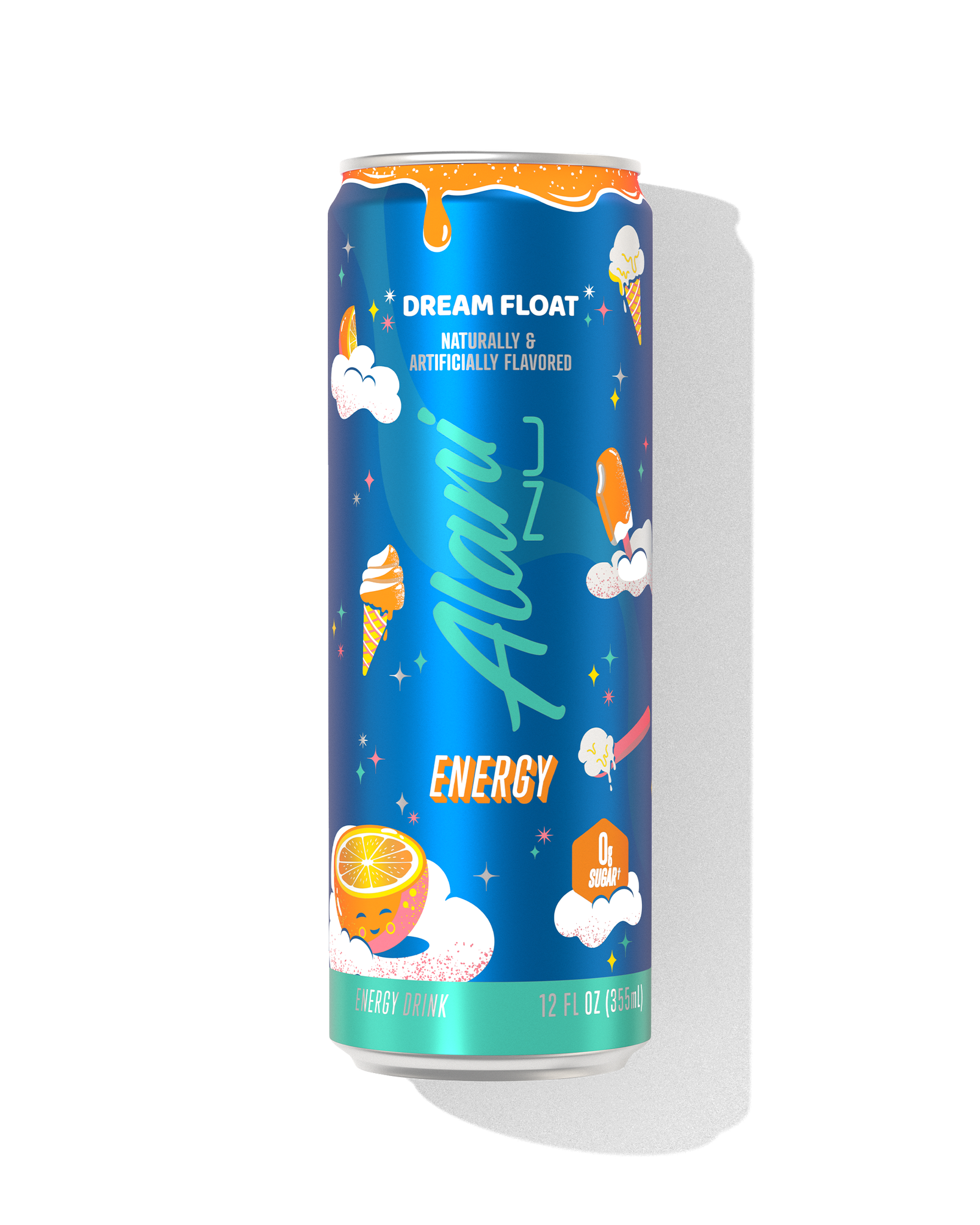 Dream Float Zero-Sugar Energy Drink - 12 Pack