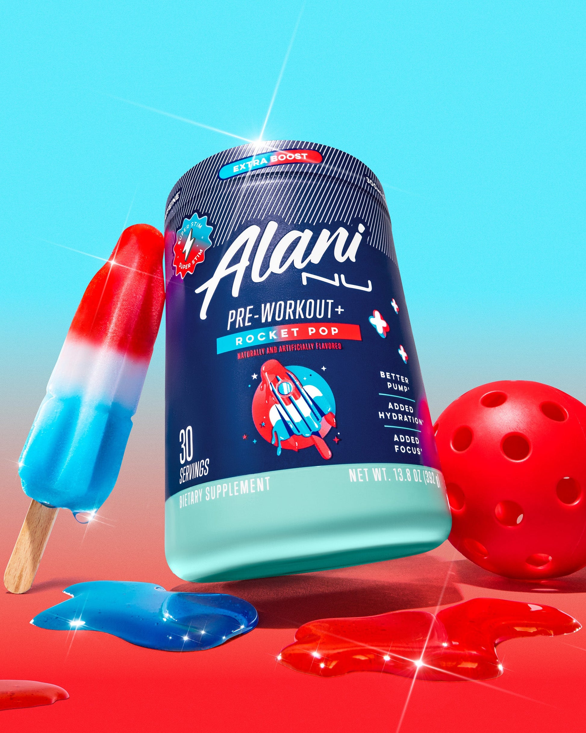 Rocket Pop Pre-Workout+ – 30 Servings