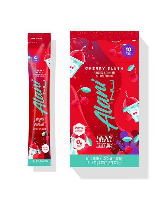 Cherry Slush Energy Drink Sticks - 10 Pack