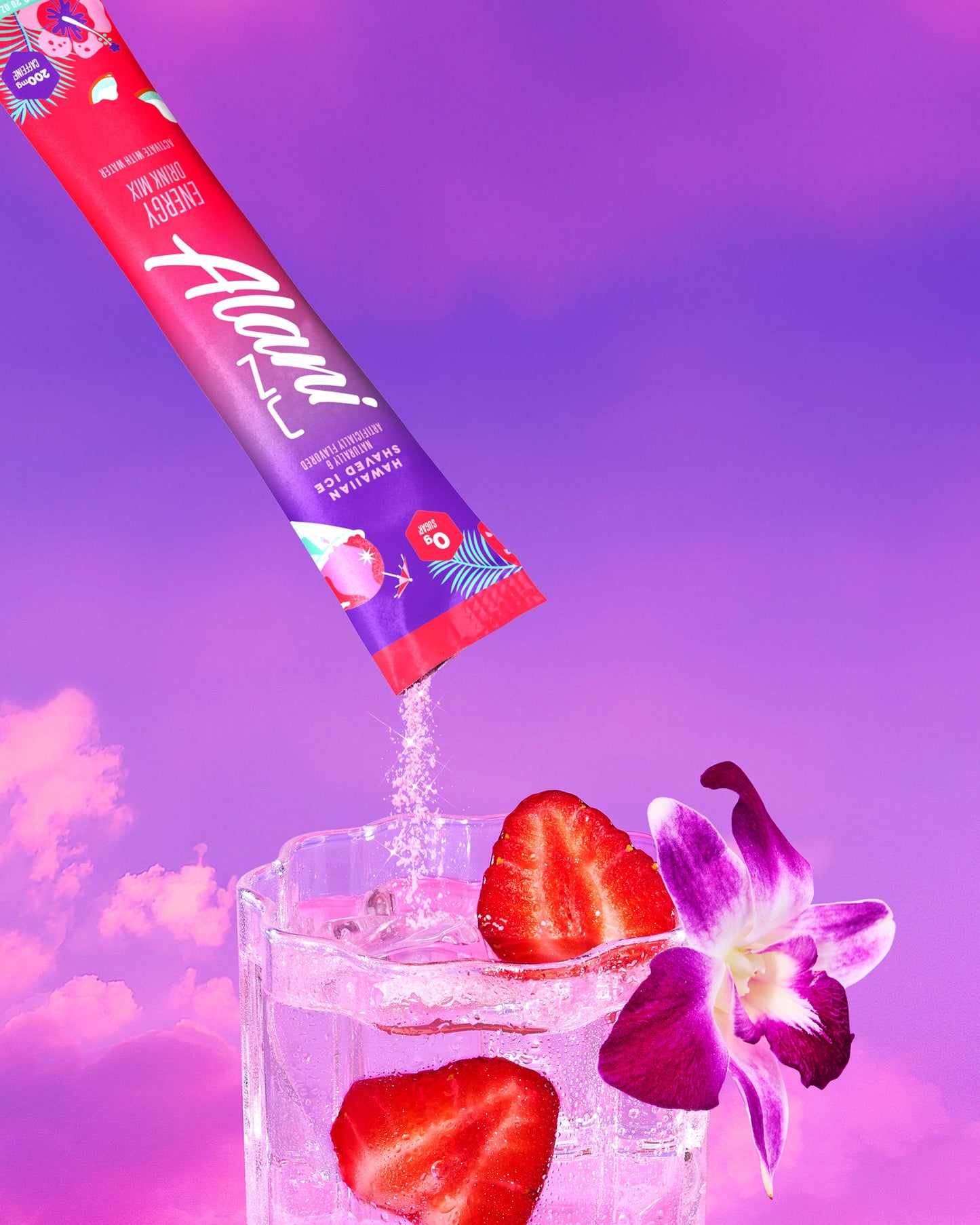 Hawaiian Shaved Ice Energy Sticks - 10 Pack