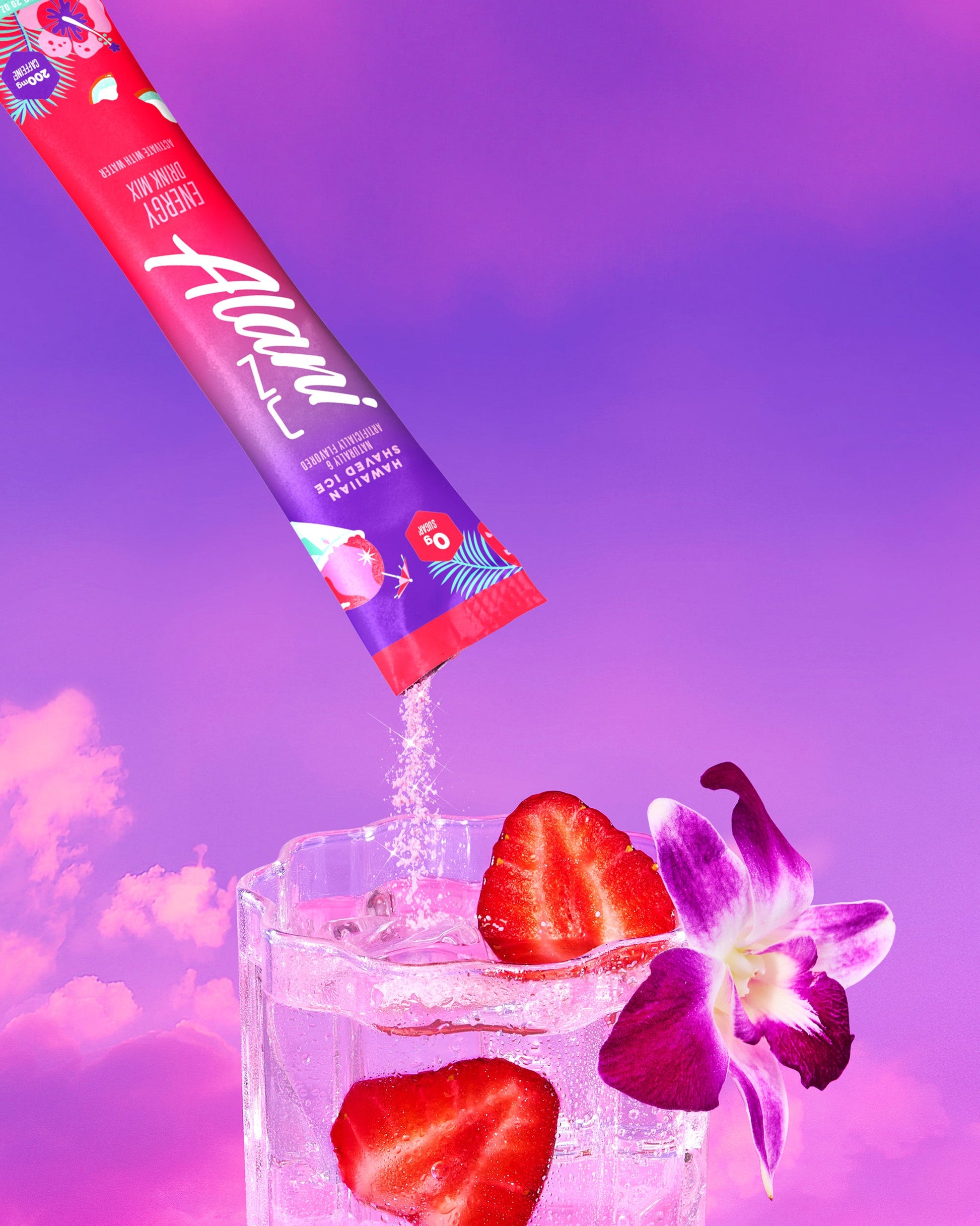 Hawaiian Shaved Ice Energy Sticks - 10 Pack