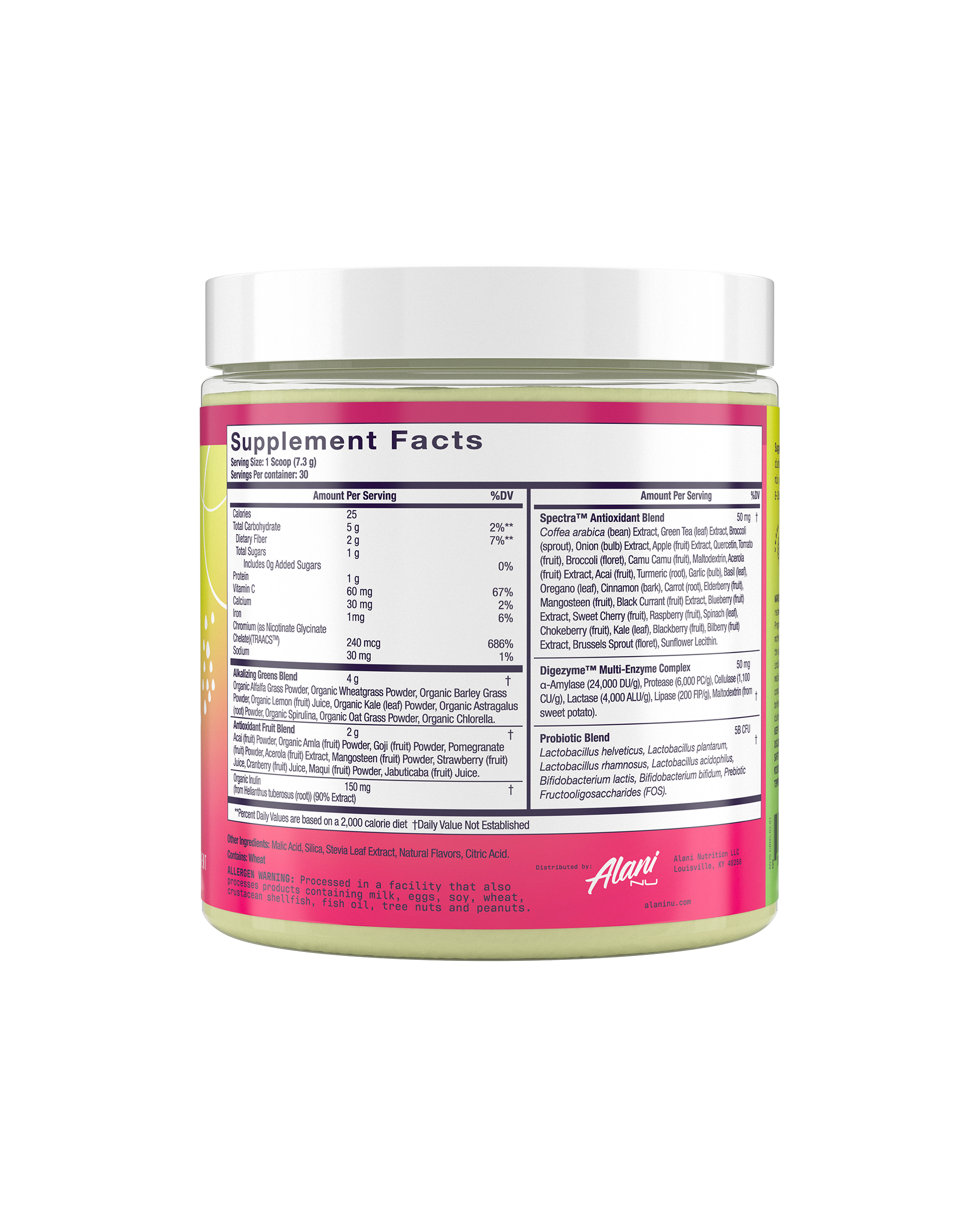 Wild Berry Super Greens Powder - 30 Day Supply