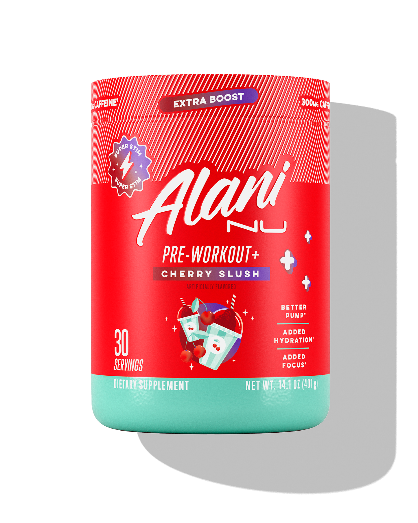 Cherry Slush Pre-Workout+ – 30 Servings
