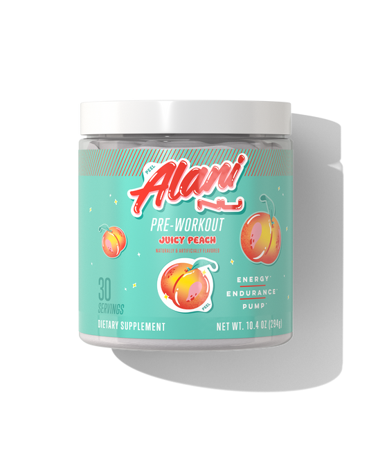 Juicy Peach Pre-Workout Powder - 30 Servings