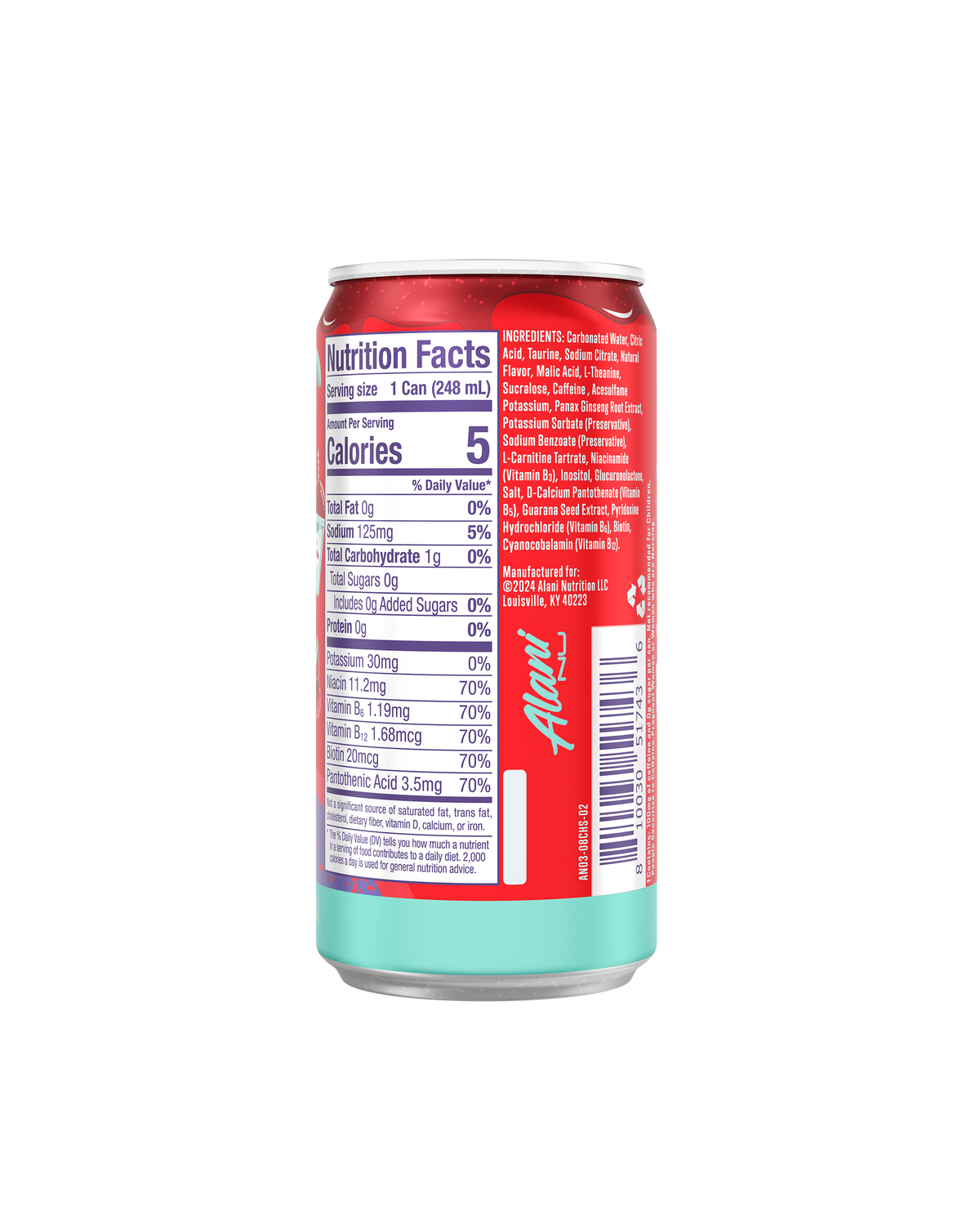 Cherry Slush Mini Energy Drinks – 24 Pack