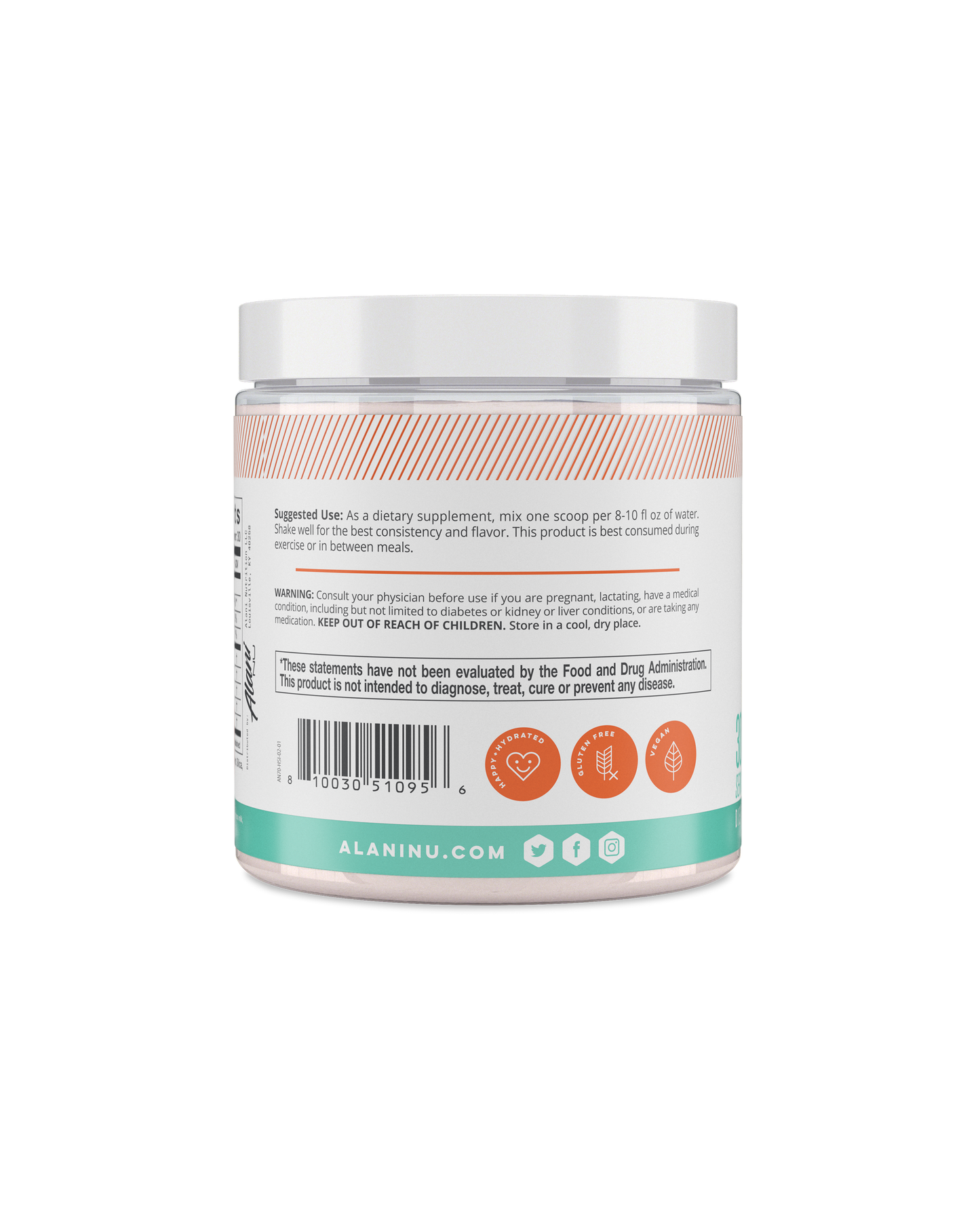 Hawaiian Shaved Ice BCAA Powder - 30 Servings