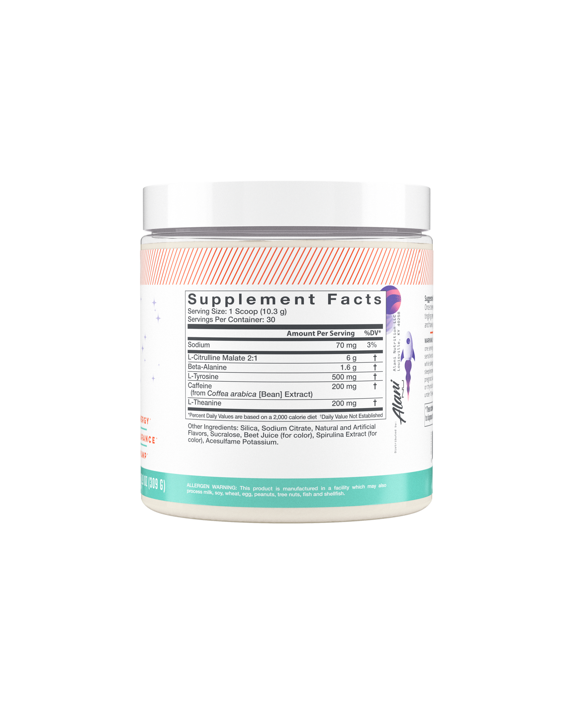 Galaxy Lemonade Pre-Workout Powder - 30 Servings