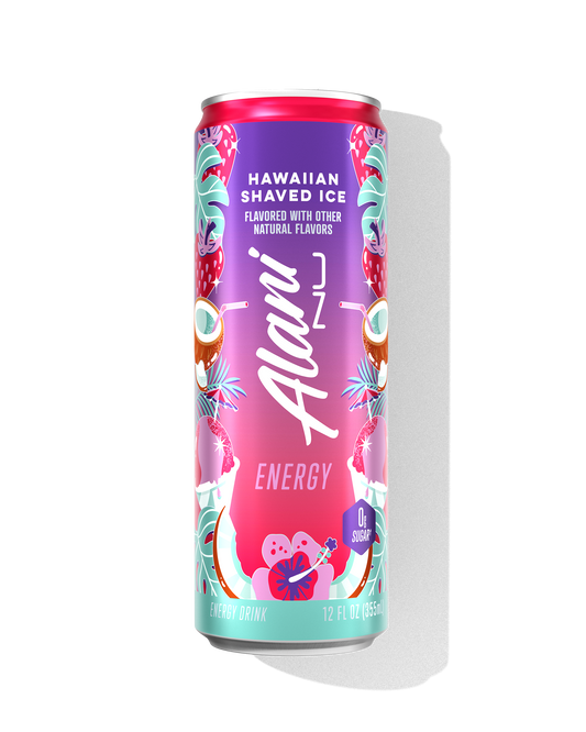 Hawaiian Shaved Ice Energy Drinks – 12 Pack