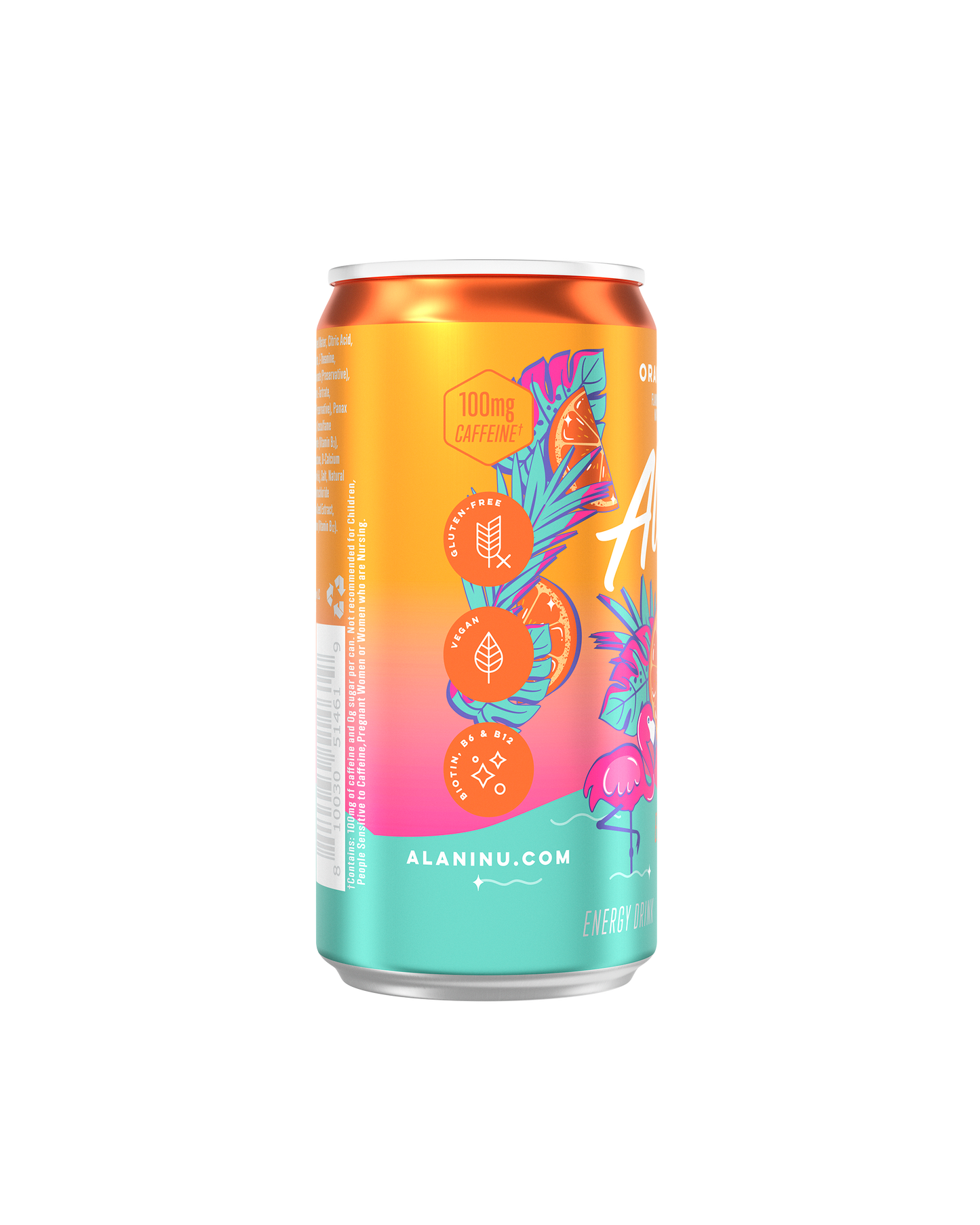 Orange Kiss Mini Energy Drinks – 24 Pack