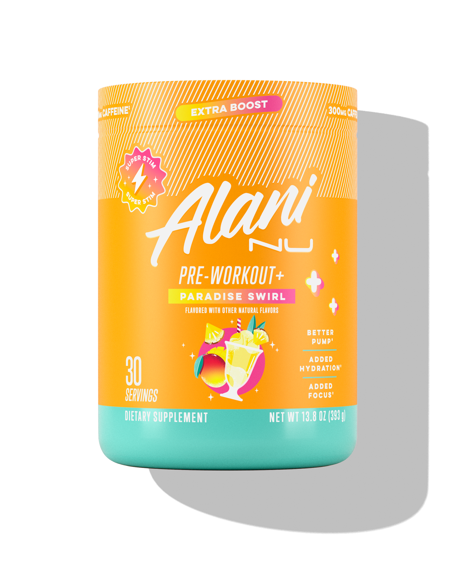 Paradise Swirl Pre-Workout+ – 30 Servings