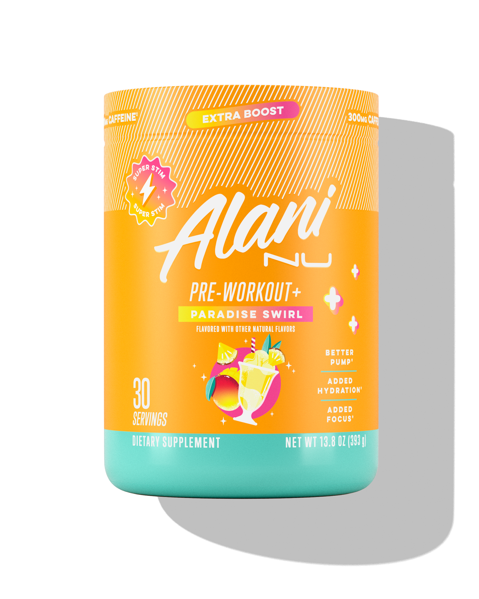 Paradise Swirl Pre-Workout+ – 30 Servings