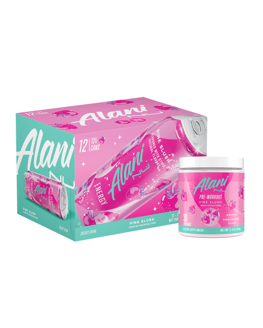 Pink Slush Energy Drink & Pre-Workout Bundle