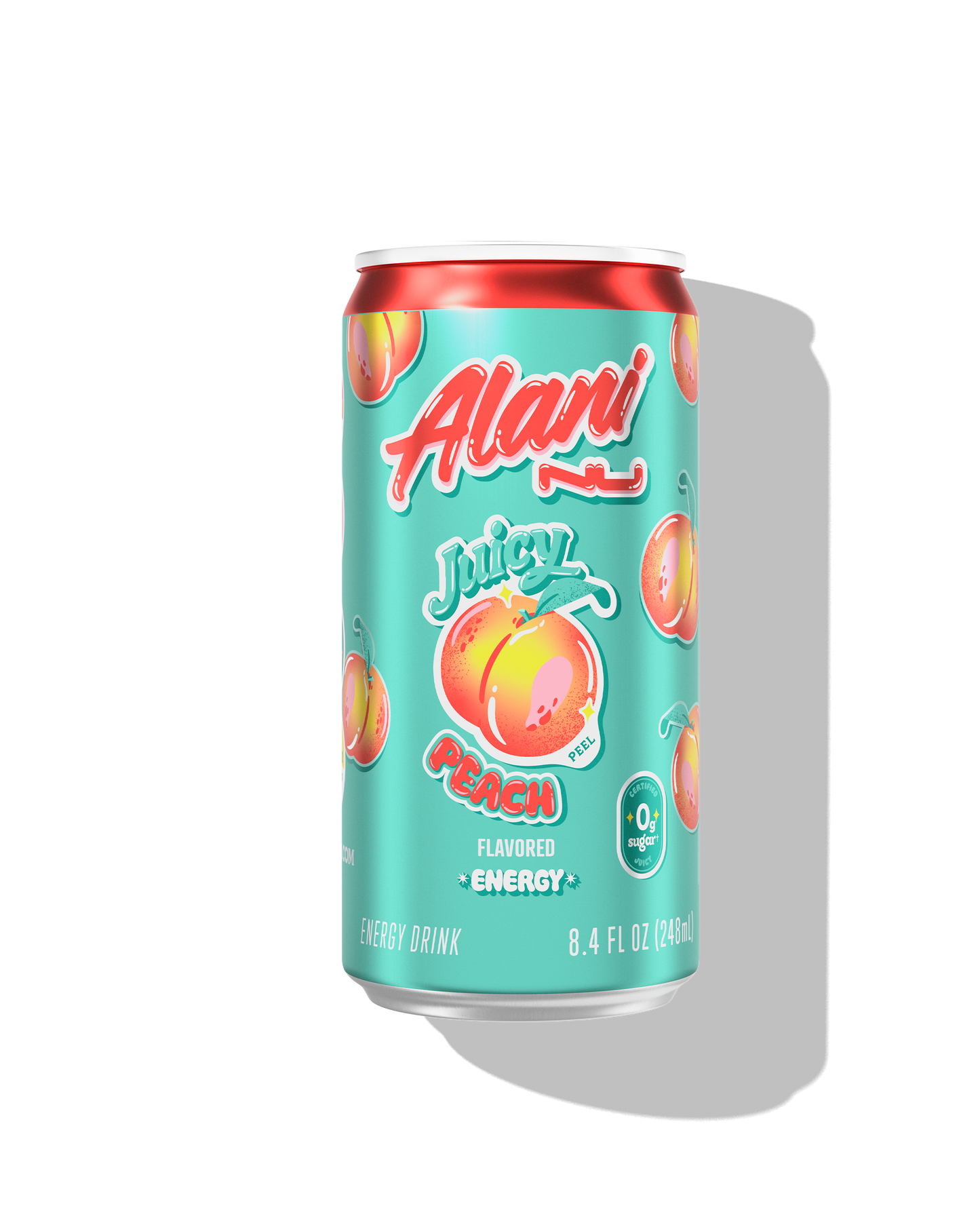 Juicy Peach Mini Energy Drinks – 24 Pack
