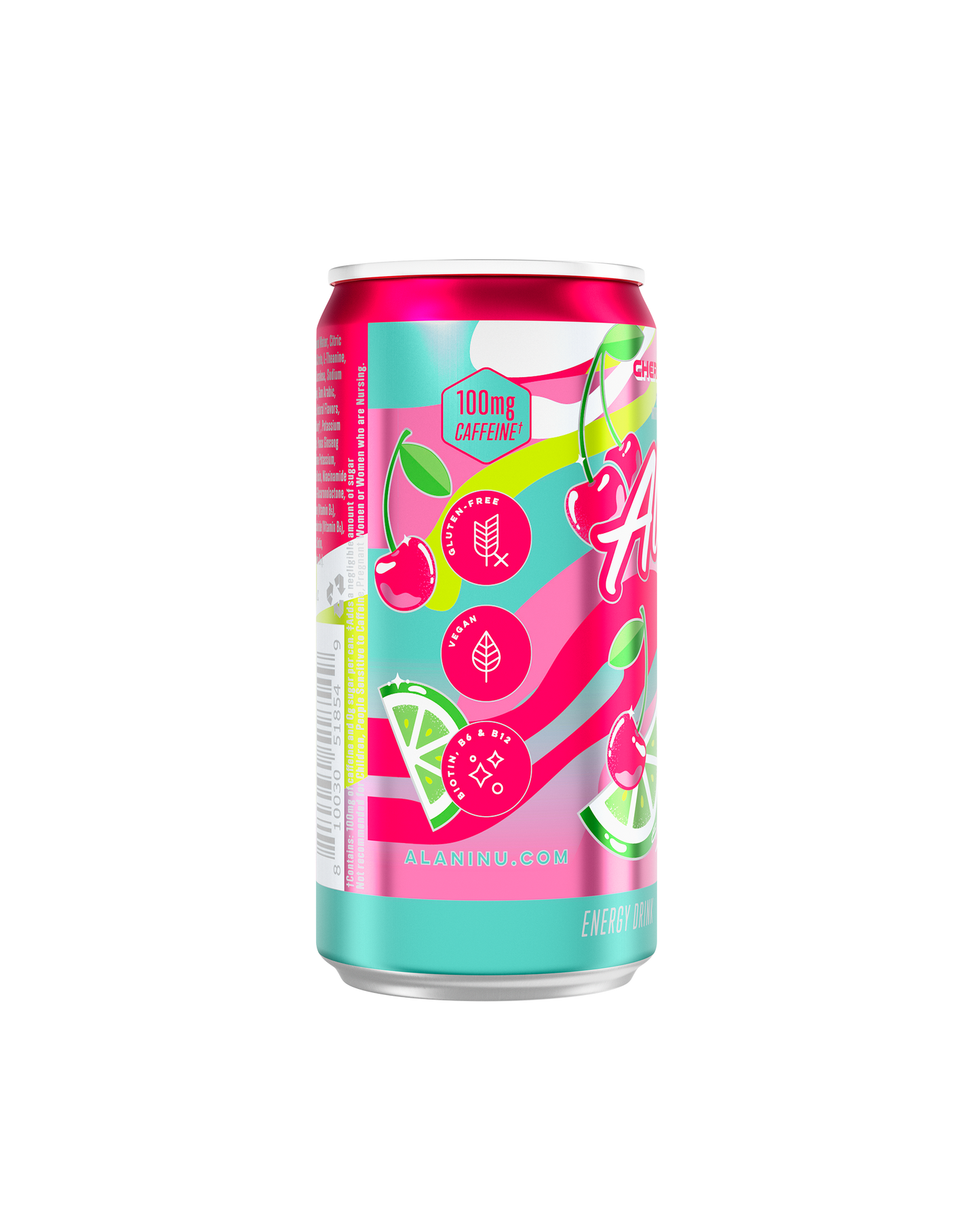 Cherry Twist Mini Energy Drinks – 24 Pack