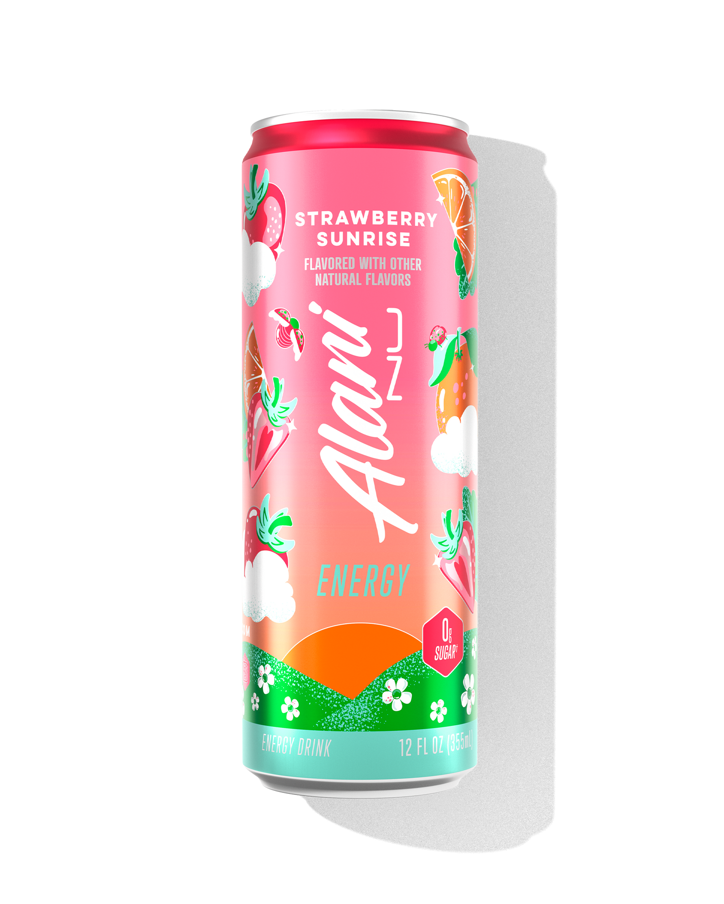 Strawberry Sunrise Energy Drink - 12 Pack
