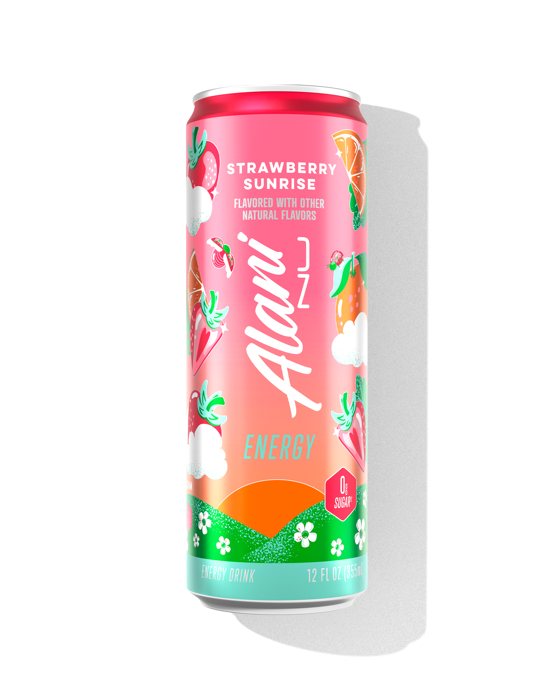 Strawberry Sunrise Energy Drink - 12 Pack