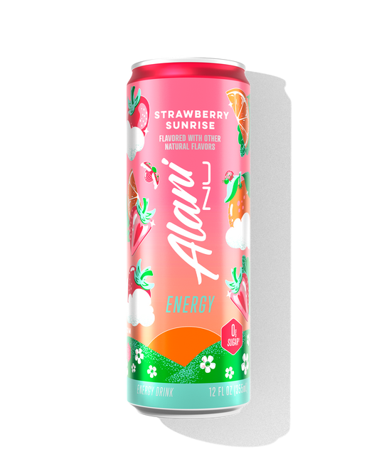 Strawberry Sunrise Energy Drink - 12 Pack