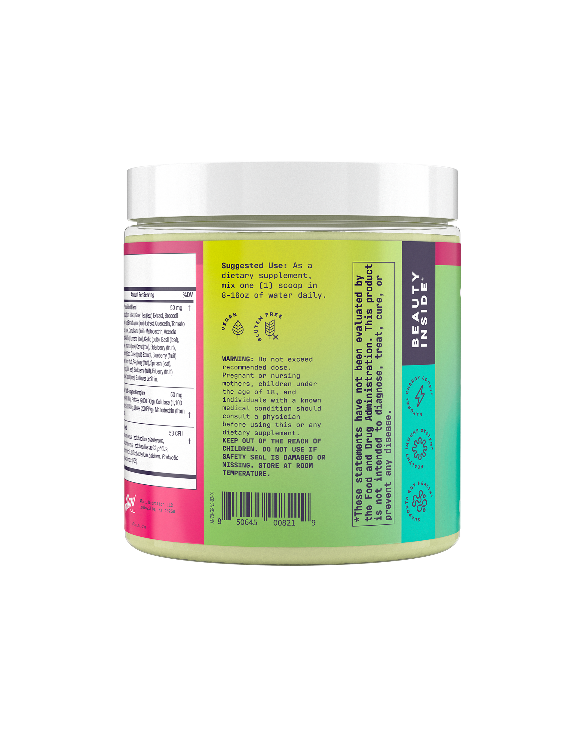 Wild Berry Super Greens Powder - 30 Day Supply