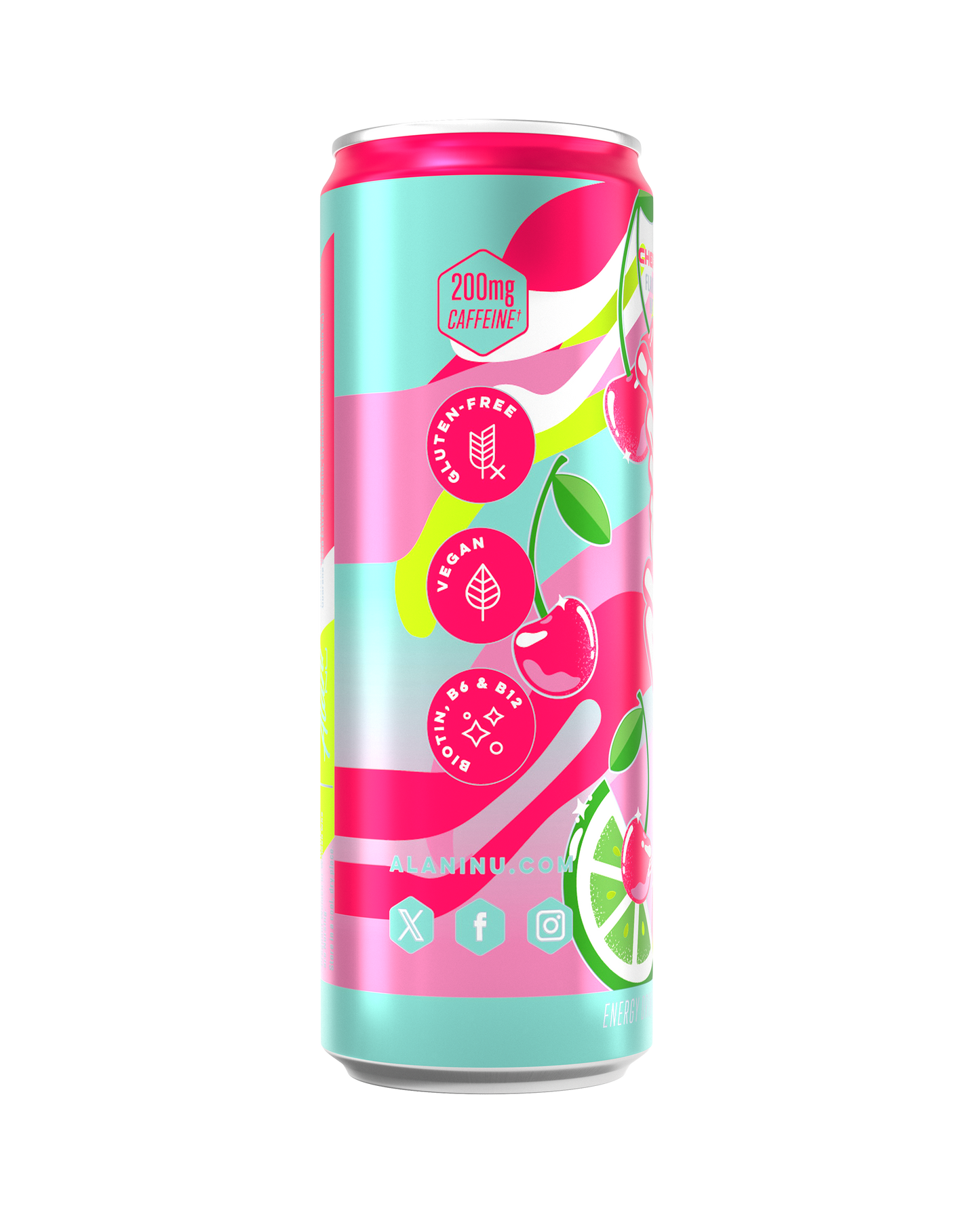 Cherry Twist Energy Drinks – 12 Pack
