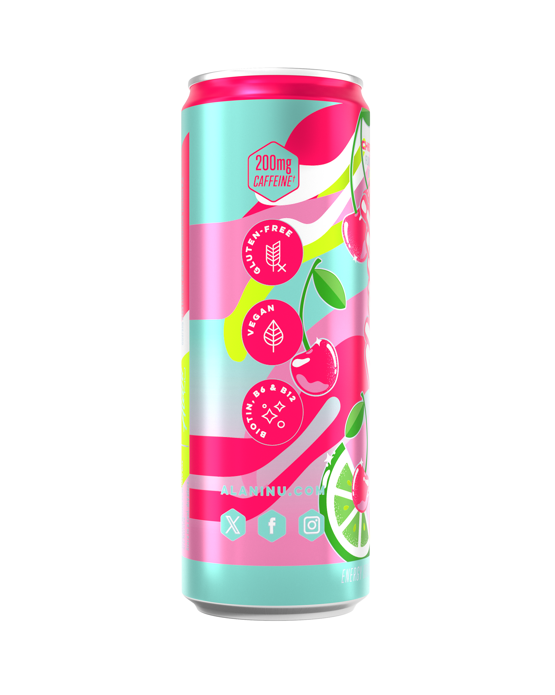 Cherry Twist Energy Drinks – 12 Pack