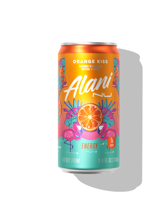 Orange Kiss Mini Energy Drinks – 24 Pack