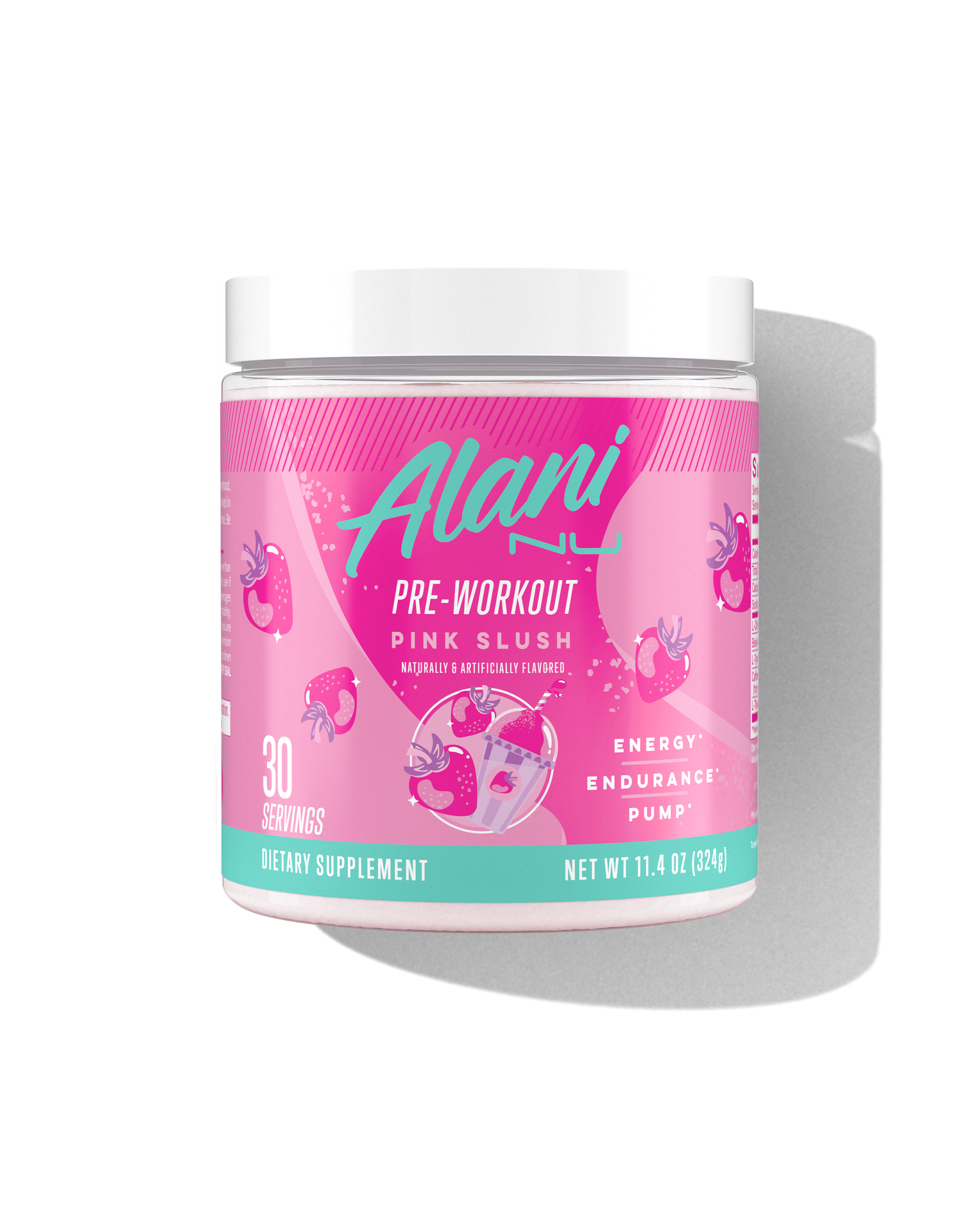 Pink Slush Pre-Workout Powder - 30 Servings