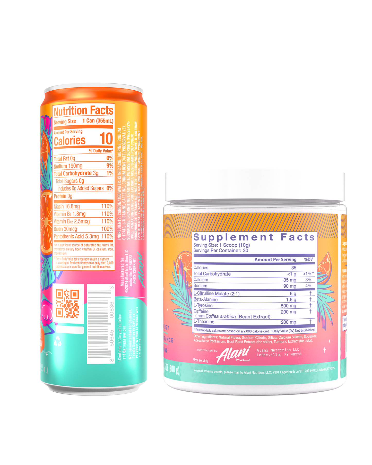 Orange Kiss Energy Drink & Pre-Workout Bundle