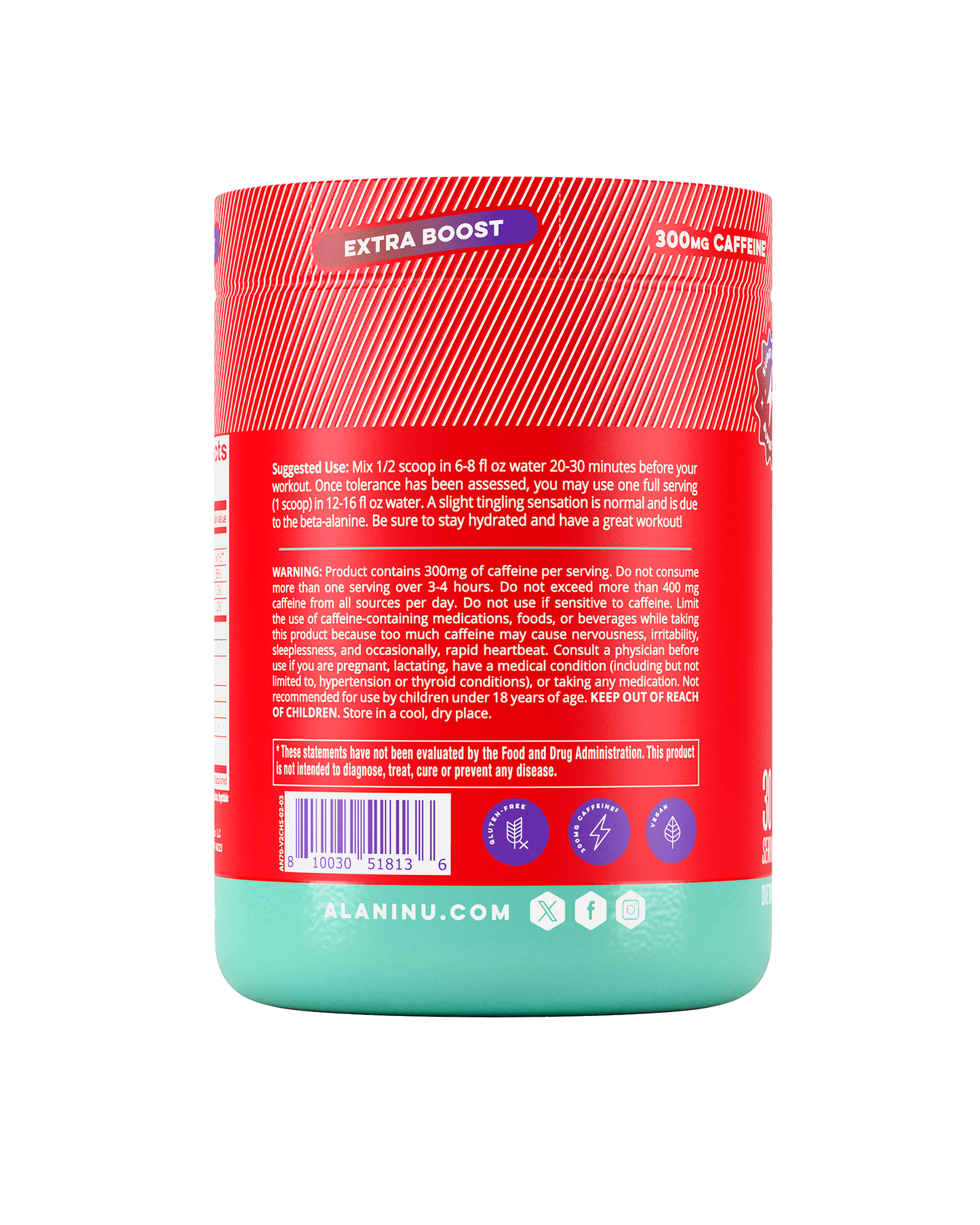 Cherry Slush Pre-Workout+ – 30 Servings