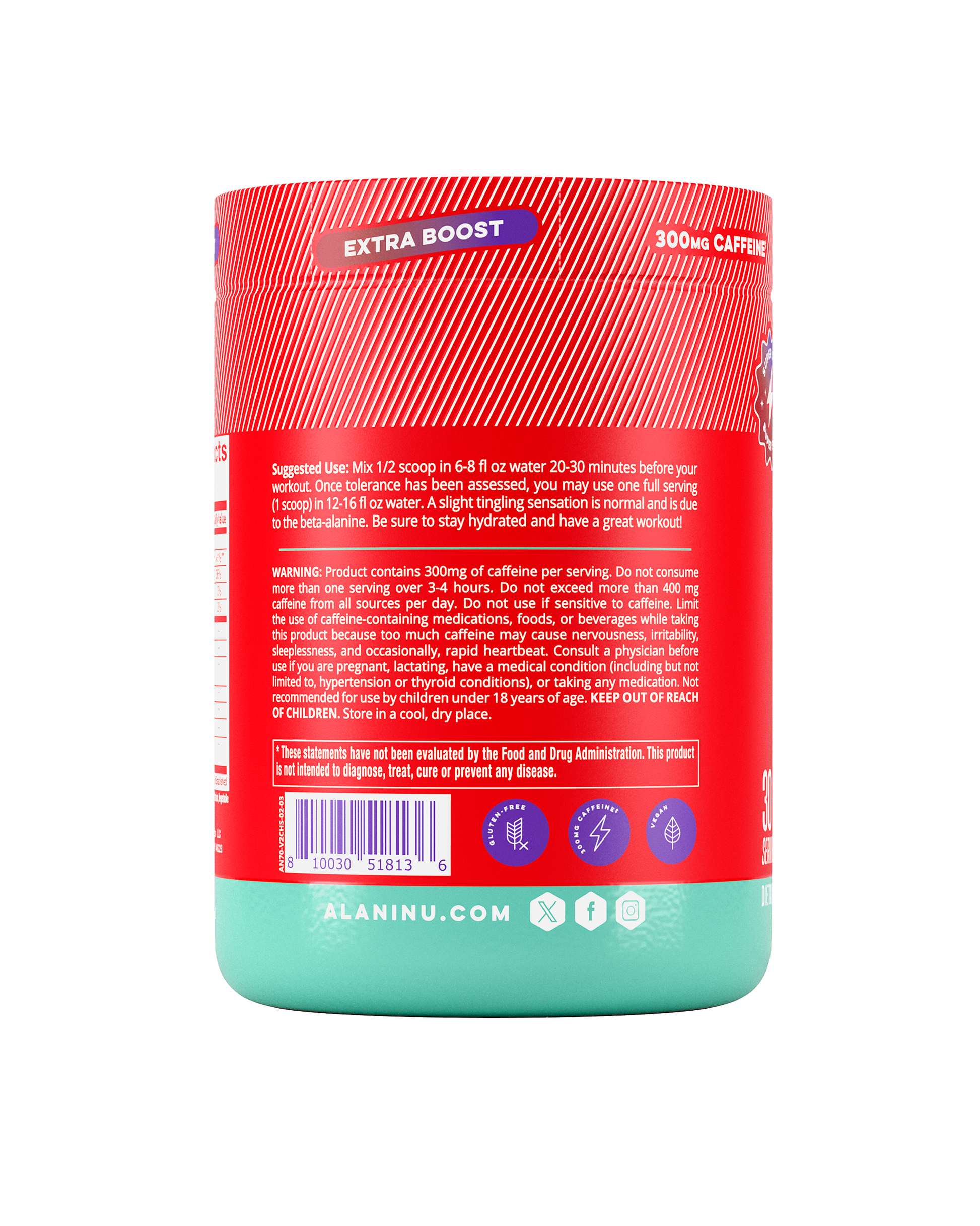 Cherry Slush Pre-Workout+ – 30 Servings