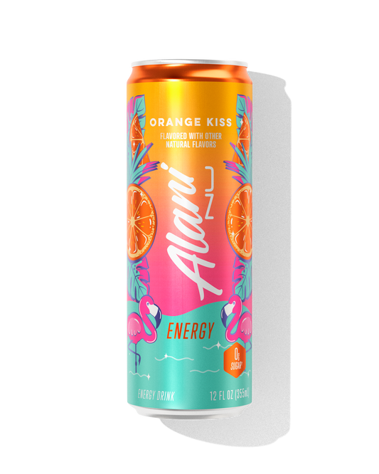 Orange Kiss Citrus Energy Drinks – 12 Pack