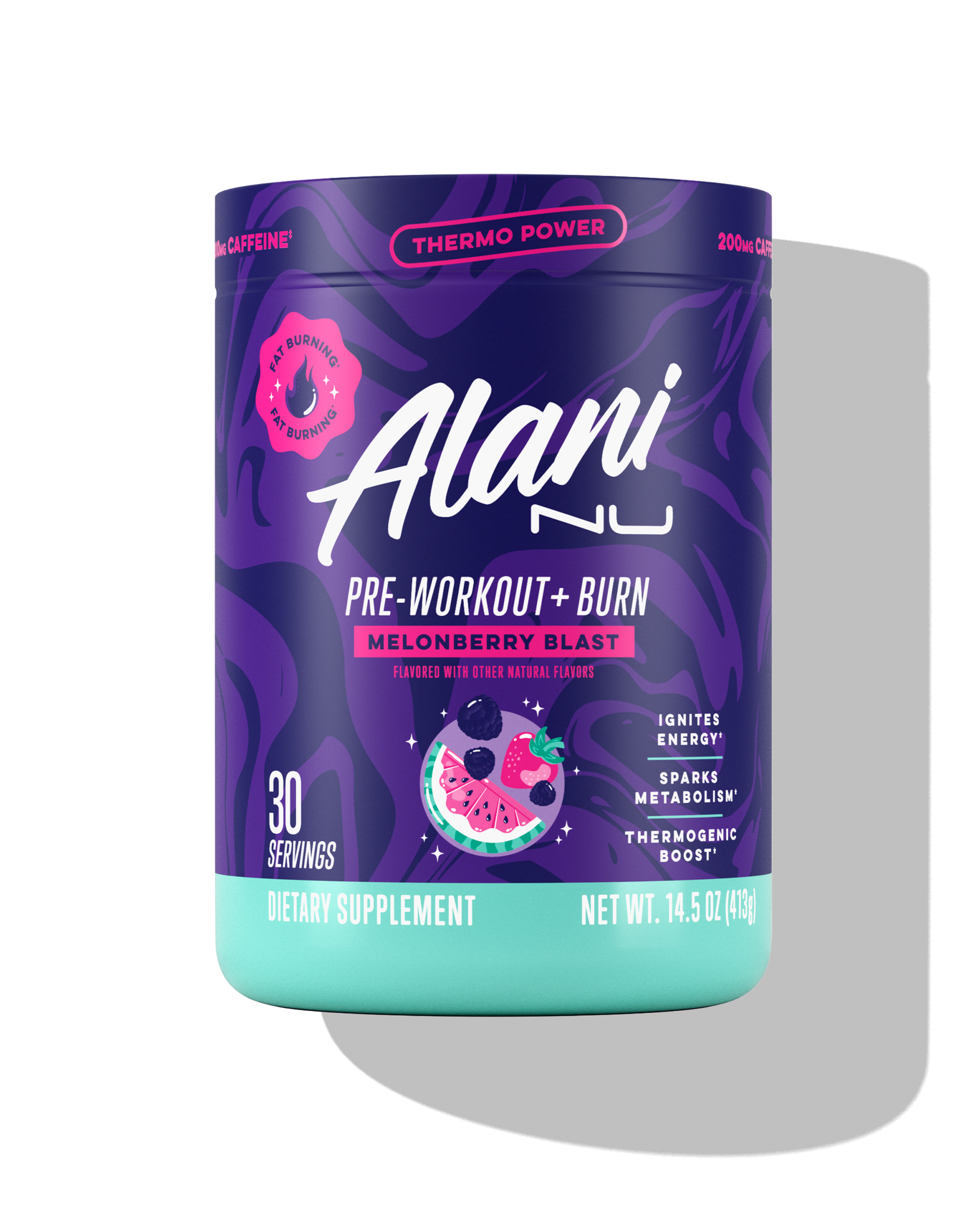 Melonberry Blast Pre-Workout+ Burn - 30 Servings