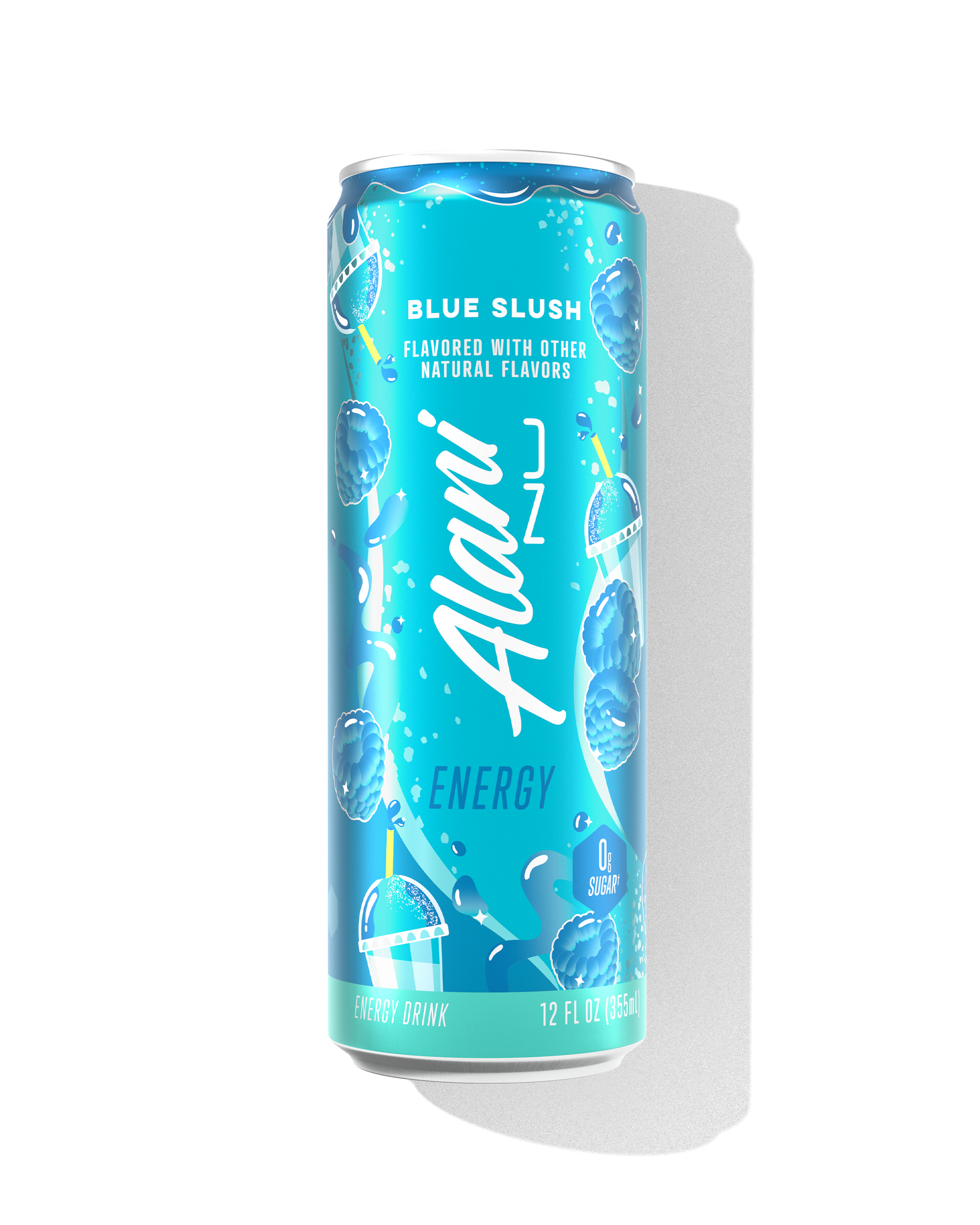 Blue Slush Energy Drink - 12 Pack