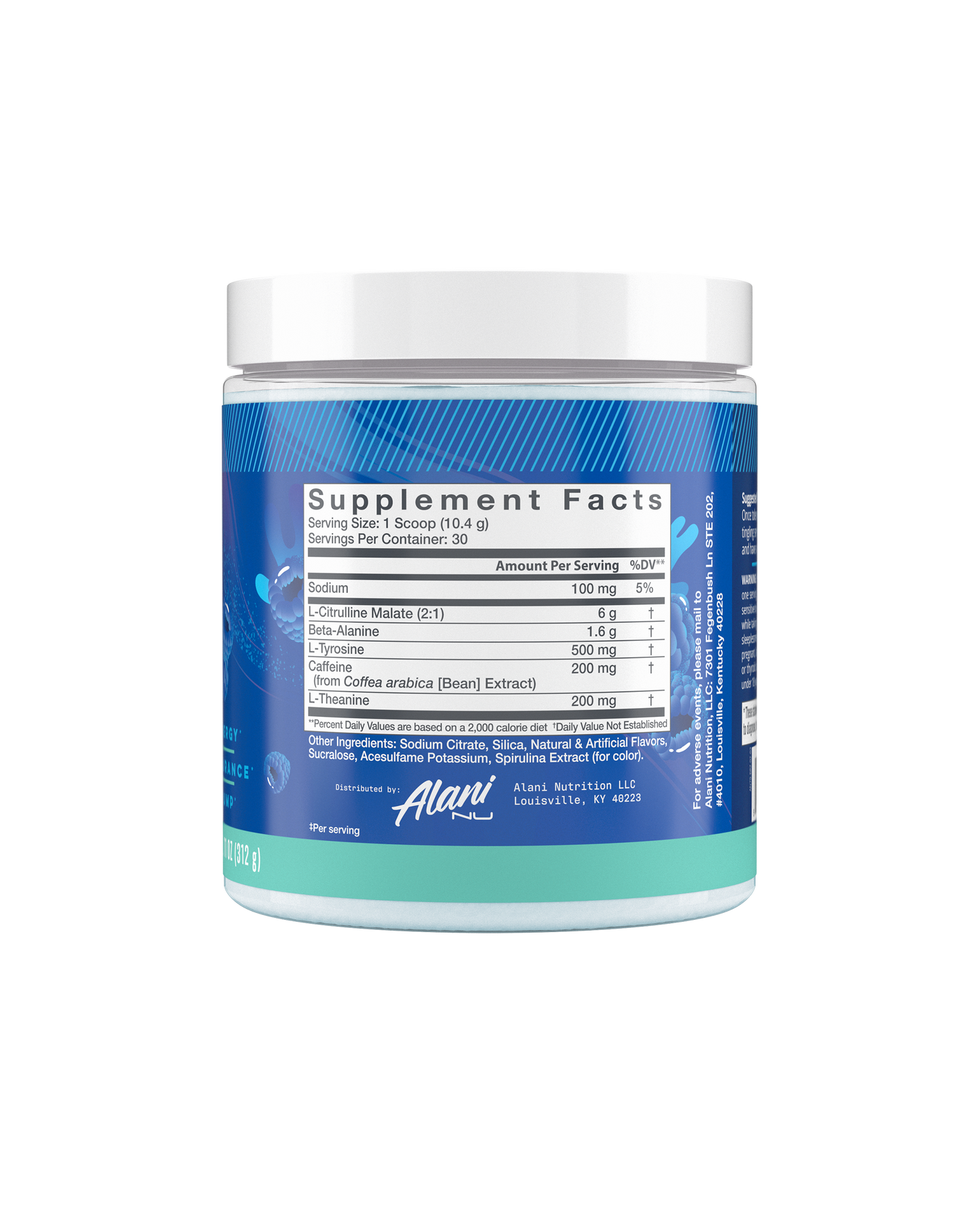 Breezeberry Pre-Workout Powder - 30 Servings