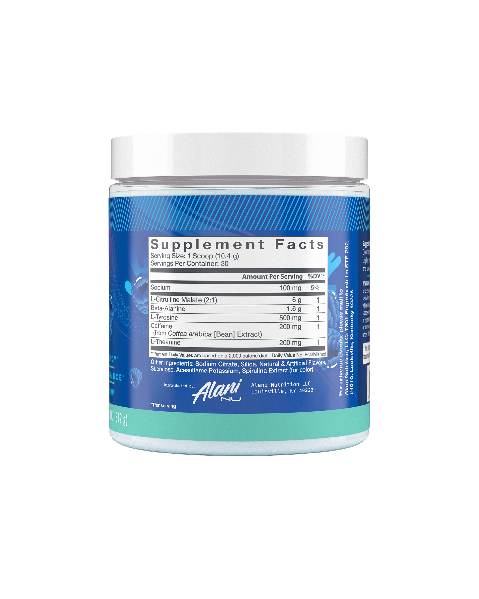 Breezeberry Pre-Workout Powder - 30 Servings