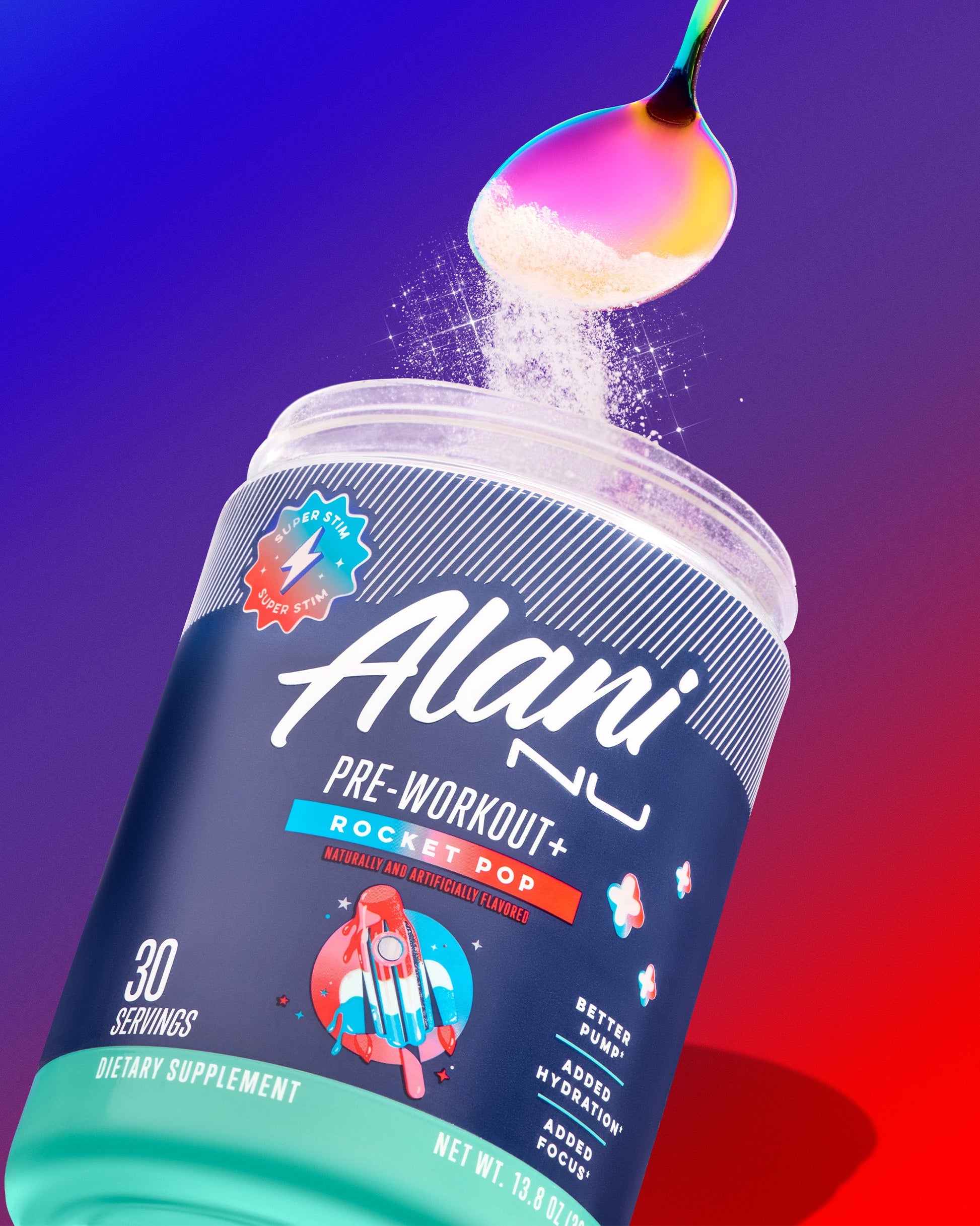 Rocket Pop Pre-Workout+ – 30 Servings