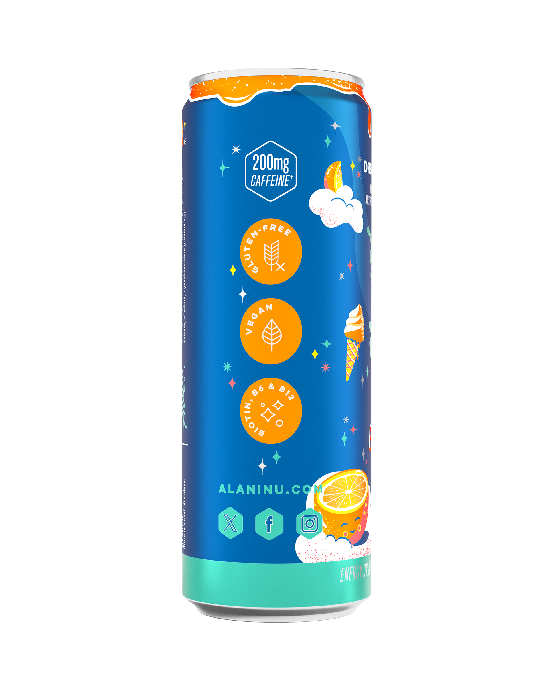Dream Float Zero-Sugar Energy Drink - 12 Pack